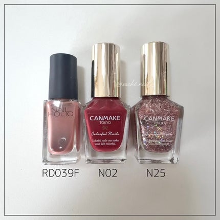 カラフルネイルズ/キャンメイク/マニキュアを使ったクチコミ(4枚目)