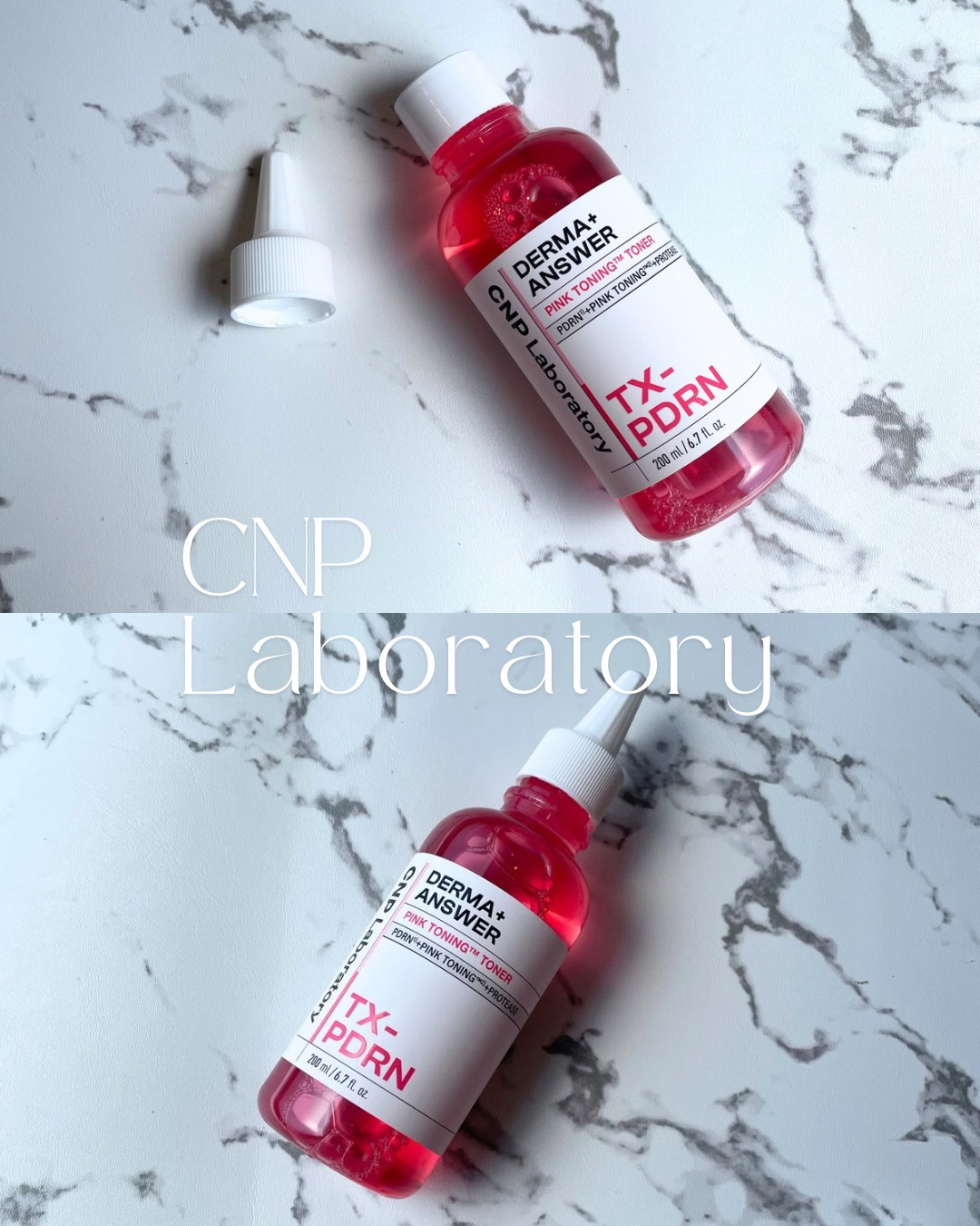 ダーマアンサーピンクトーニングトナー/CNP Laboratory/化粧水を使ったクチコミ（1枚目）