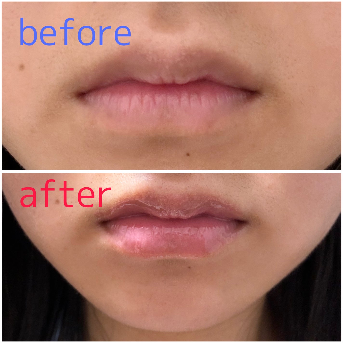 グラスティングカラーグロス/rom&nd/リップグロスを使ったクチコミ(2枚目)