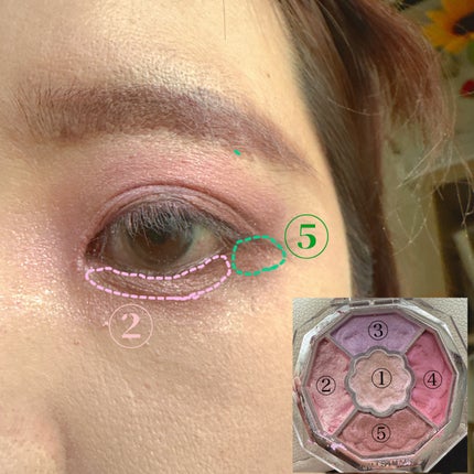 ジルスチュアート ブルームクチュール アイズ ジュエルドブーケ/JILL STUART/アイシャドウパレットを使ったクチコミ(5枚目)