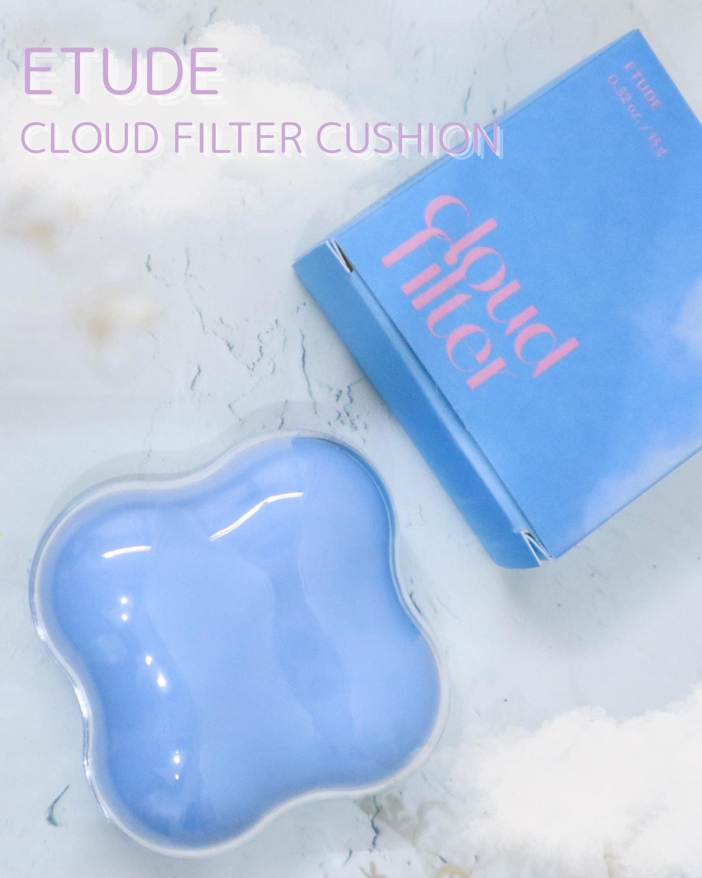 クラウドフィルタークッション/ETUDE/クッションファンデーションを使ったクチコミ（1枚目）
