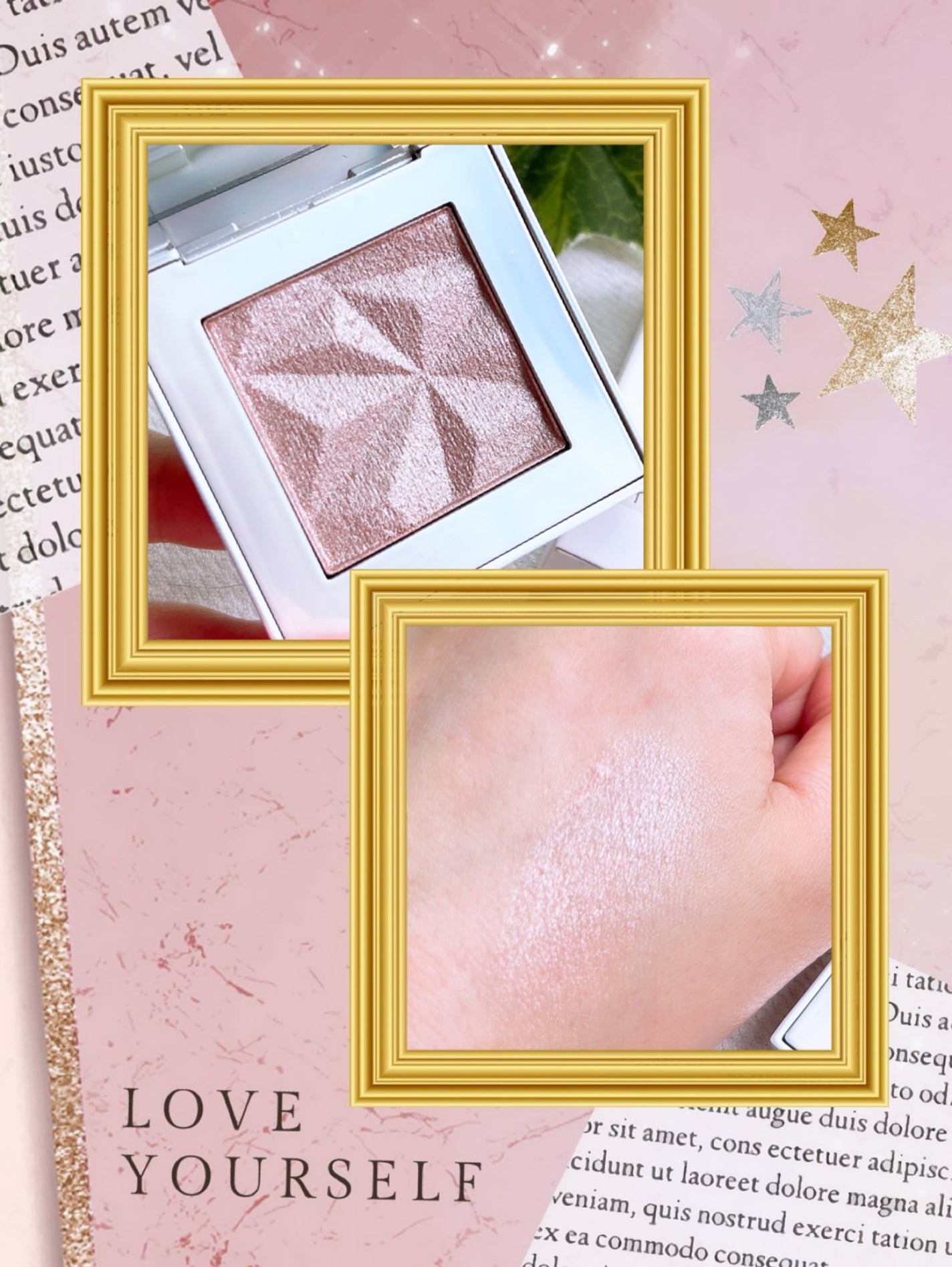 オーロラ ハイライト/LionWell(ライオンウェル)/パウダーハイライトを使ったクチコミ(4枚目)