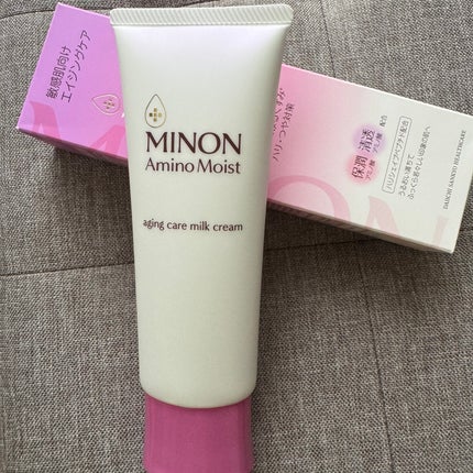 アミノモイスト エイジングケア ミルククリーム/ミノン/フェイスクリームを使ったクチコミ(1枚目)