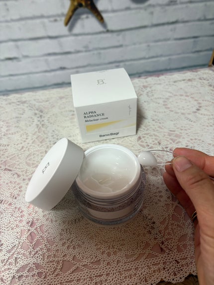 アルファラディアンスメラクリア クリーム/BANOBAGI/フェイスクリームを使ったクチコミ(2枚目)