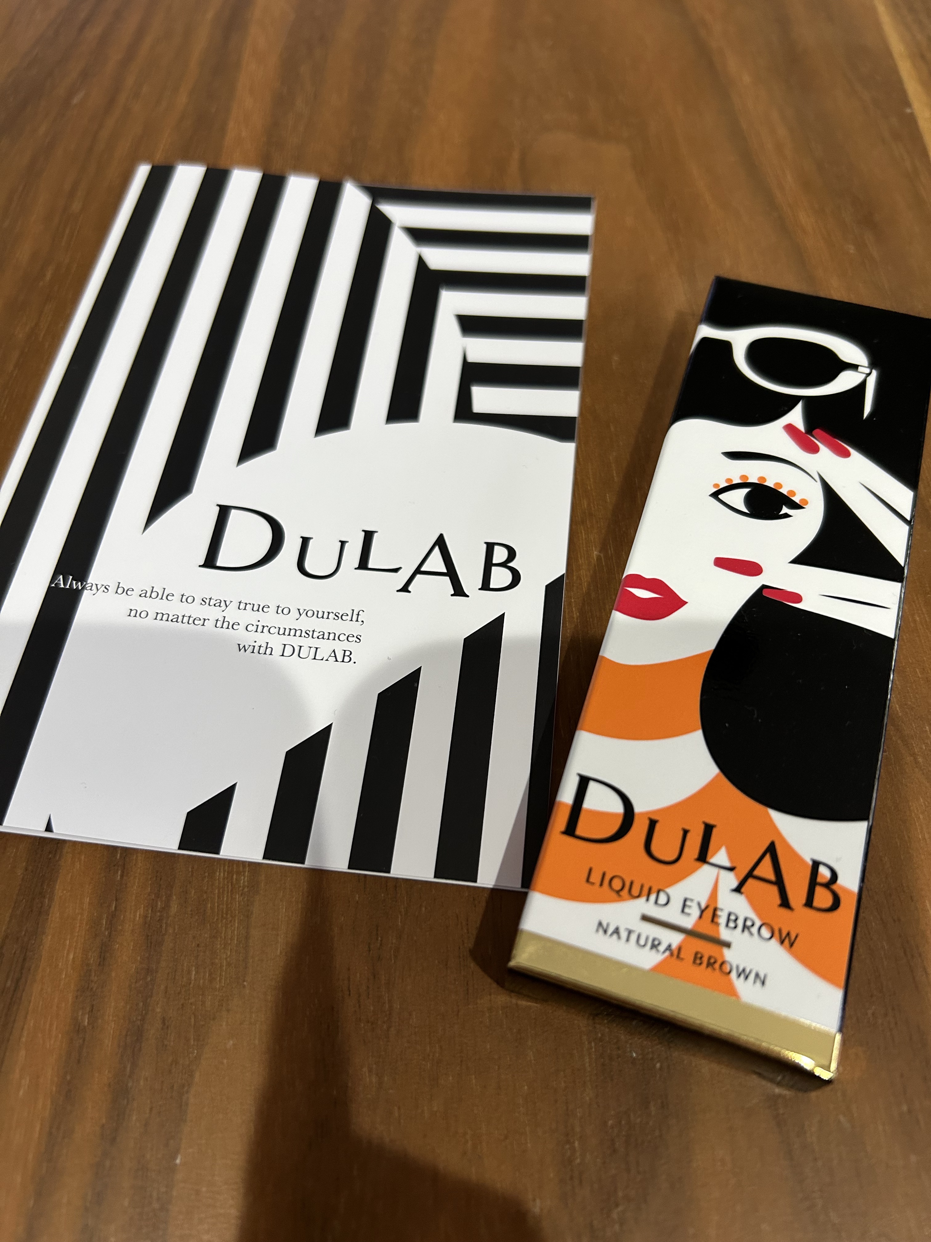 DULAB リキッドアイブロウ ナチュラルブラウン/DULAB/リキッドアイブロウを使ったクチコミ（1枚目）