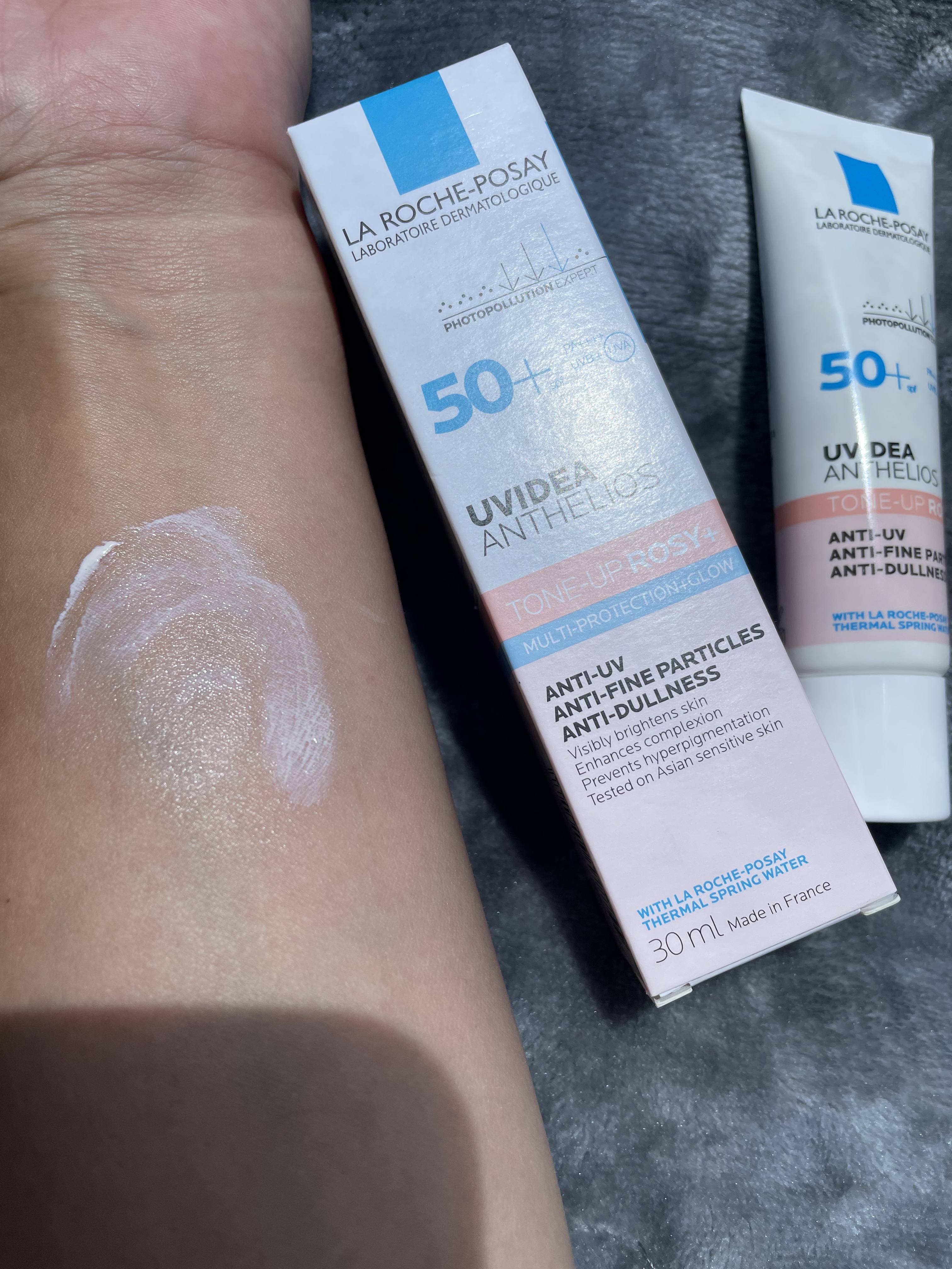 UVイデア XL プロテクショントーンアップ ローズ+/ラ ロッシュ ポゼ/日焼け止め・UVケアを使ったクチコミ（3枚目）