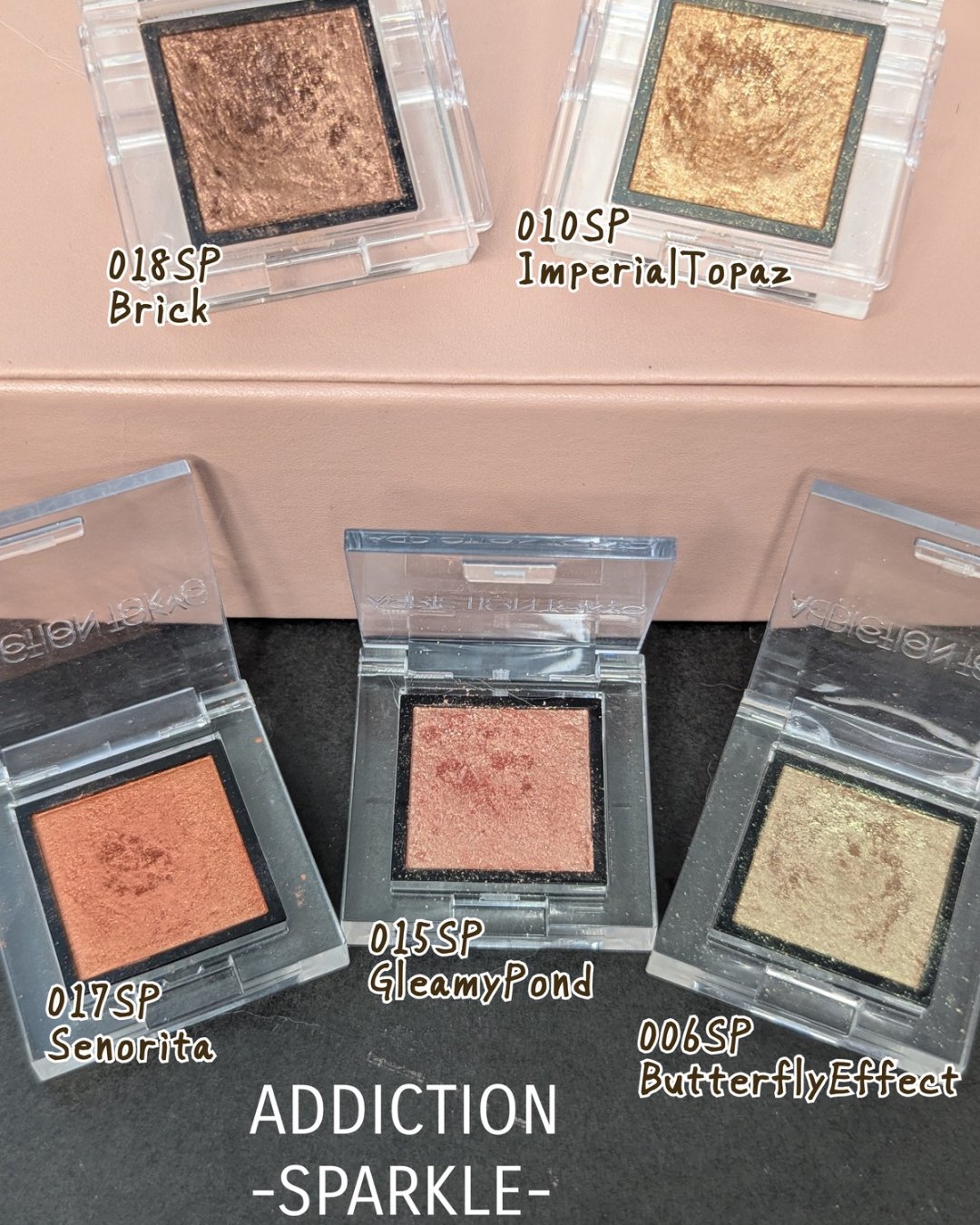 アディクション ザ アイシャドウ スパークル/ADDICTION/単色アイシャドウを使ったクチコミ（1枚目）