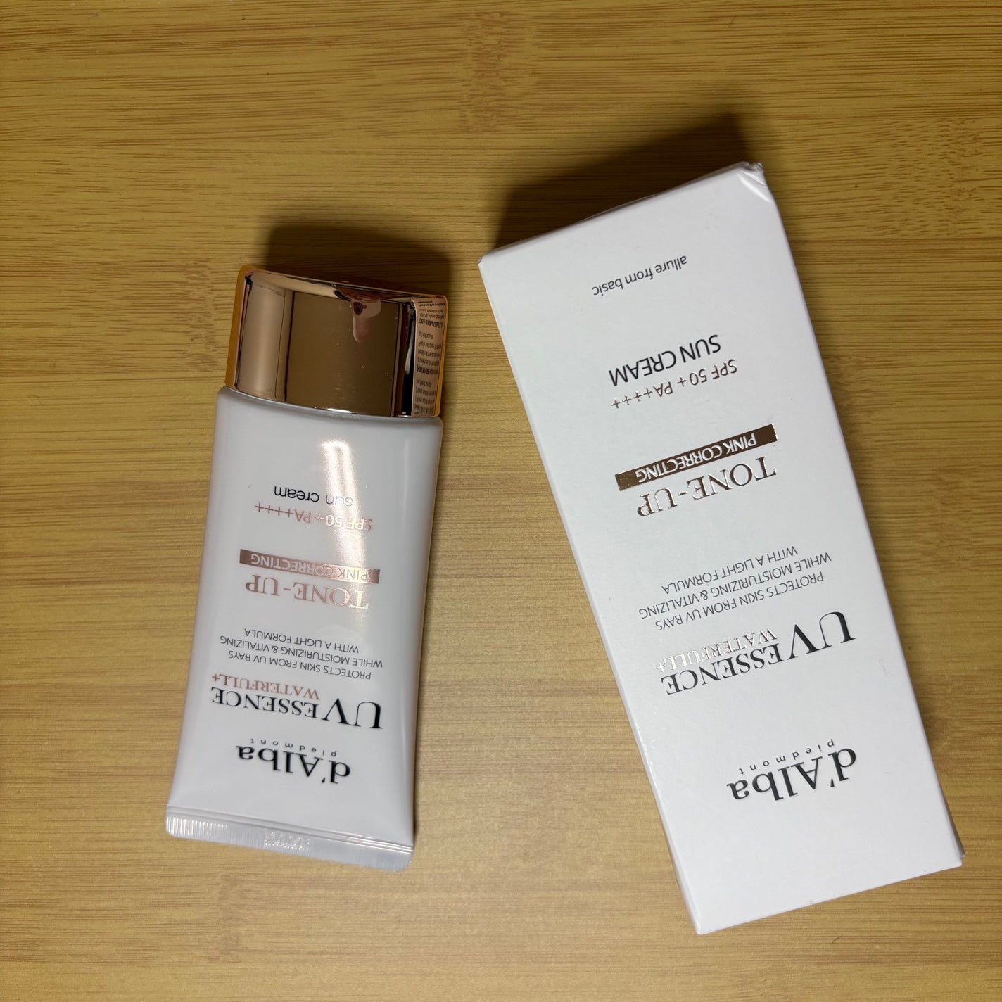 ウォータフルトーンアップサンクリーム/ダルバ/日焼け止めクリームを使ったクチコミ(1枚目)