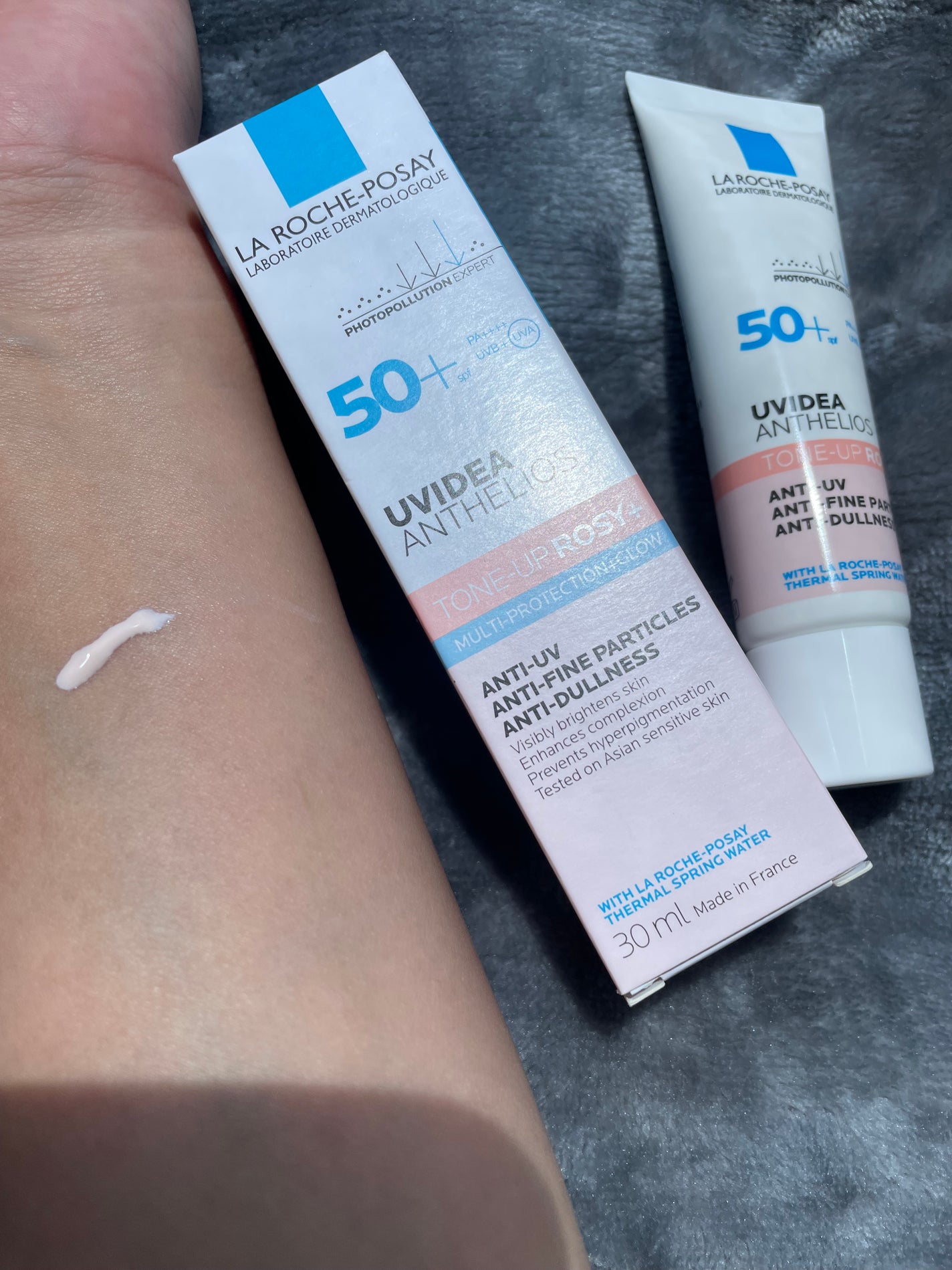 UVイデア XL プロテクショントーンアップ ローズ+/ラ ロッシュ ポゼ/日焼け止め・UVケアを使ったクチコミ(2枚目)