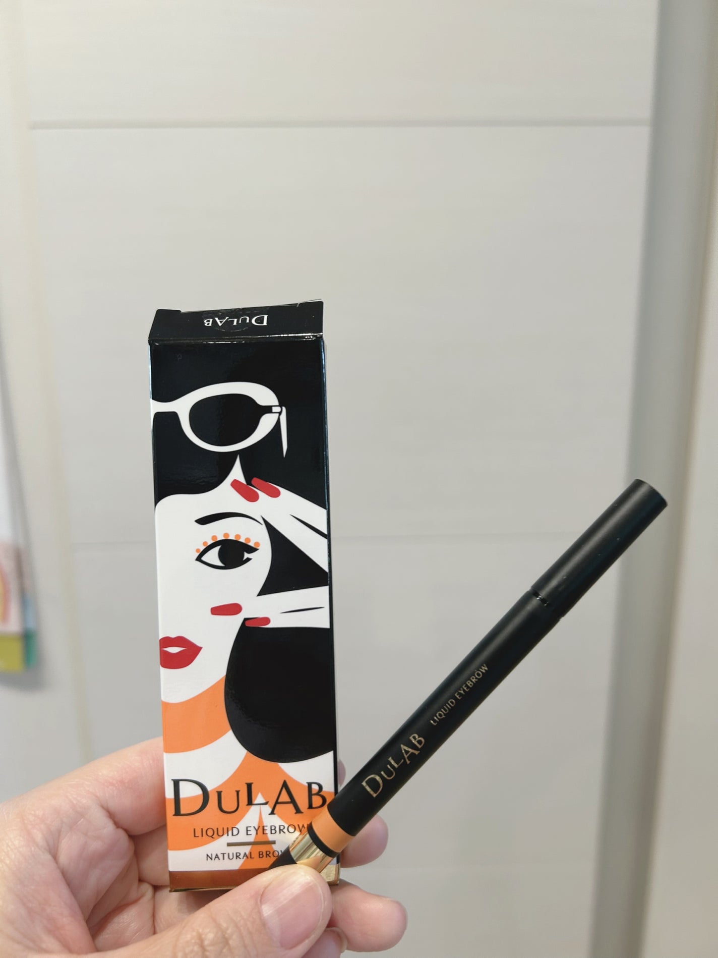 DULAB リキッドアイブロウ/DULAB/リキッドアイブロウを使ったクチコミ(1枚目)