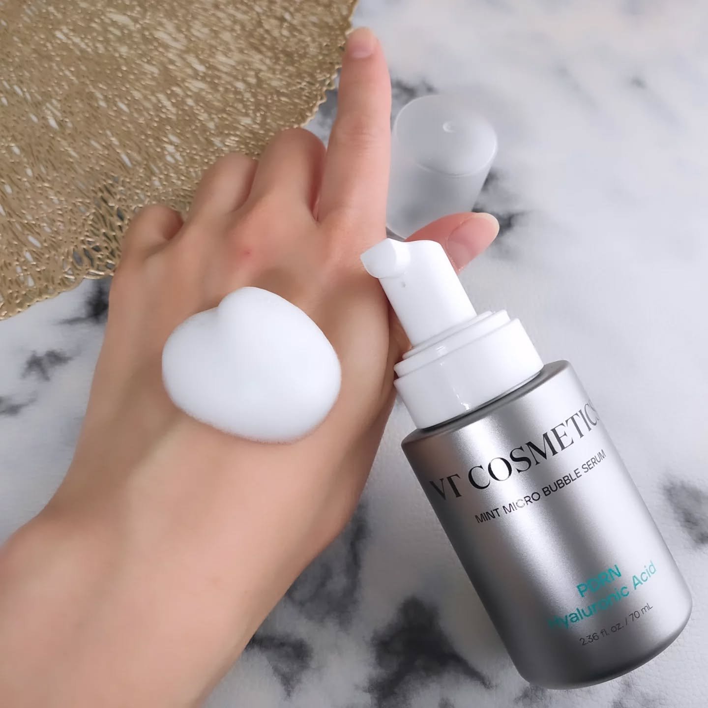 PDRN カプセルクリーム 100/VT/フェイスクリームを使ったクチコミ（3枚目）