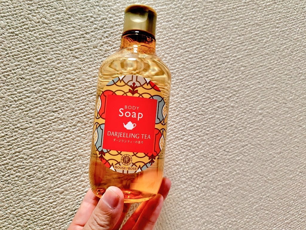 ボディソープ DJ (ダージリンティーの香り)/ハウス オブ ローゼ/ボディソープを使ったクチコミ(1枚目)