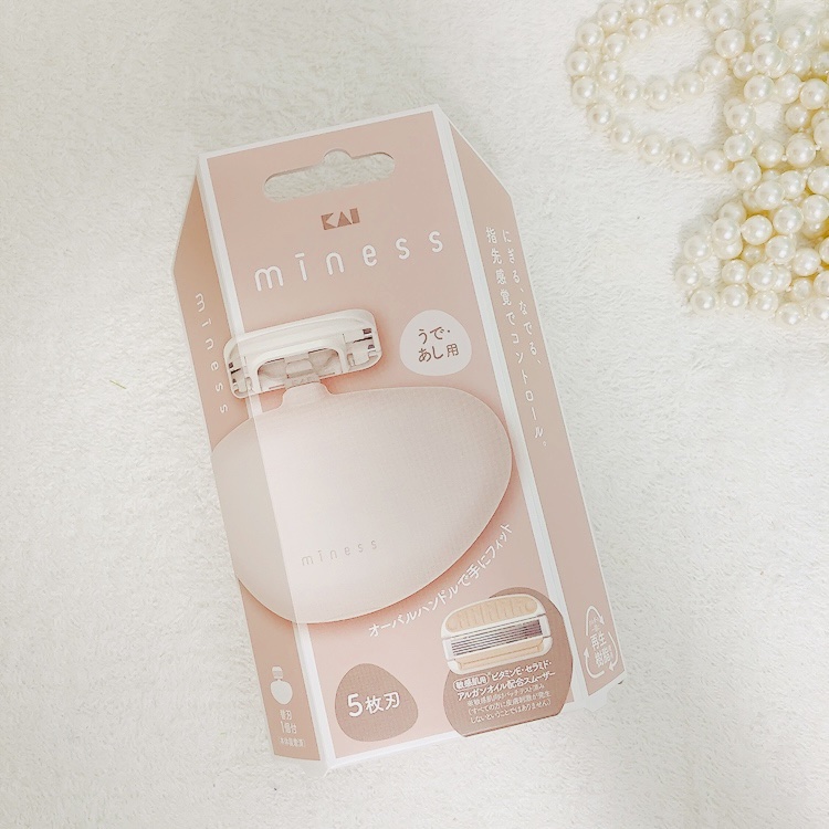miness ボディ用カミソリ 替刃2個付/貝印/シェーバーを使ったクチコミ（3枚目）