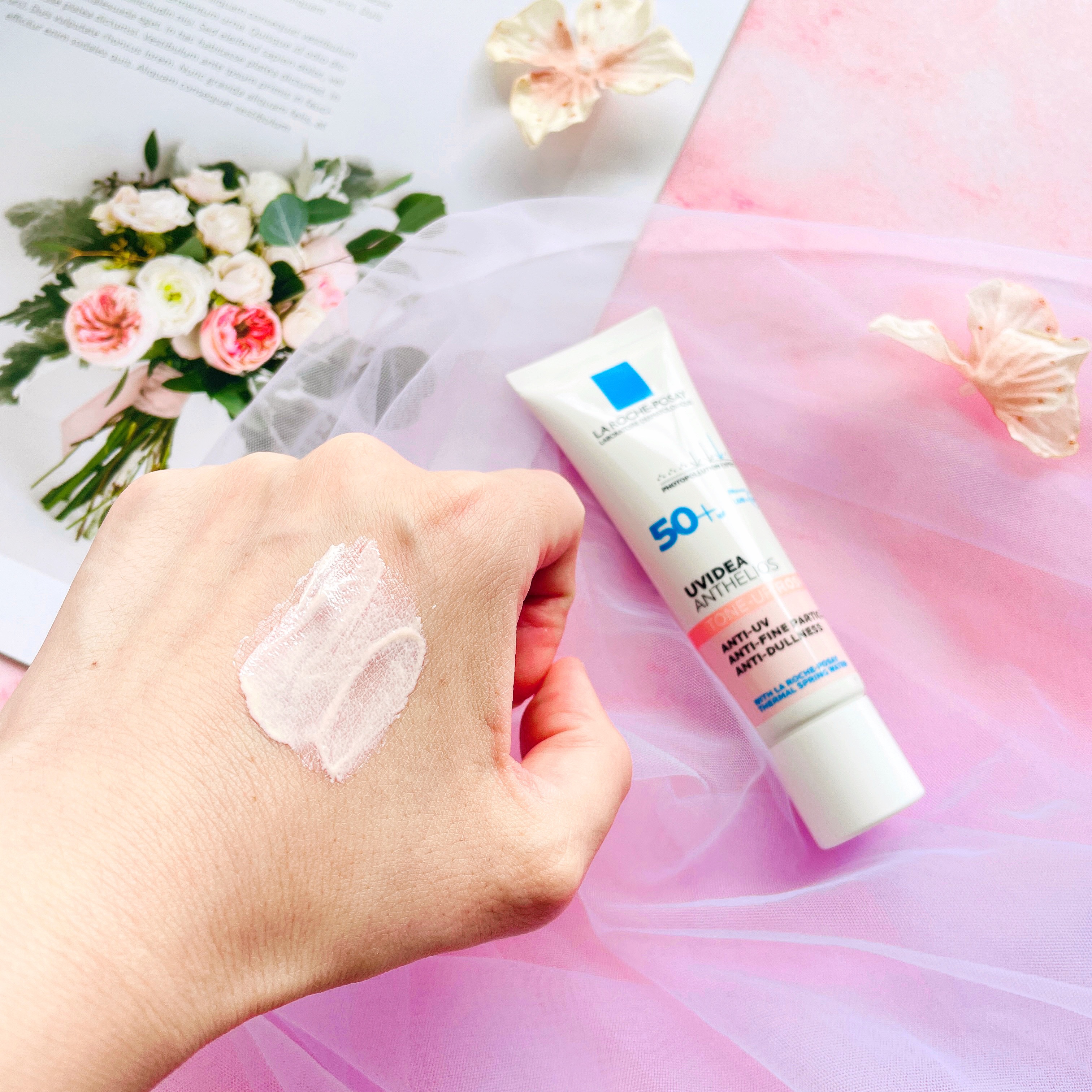 UVイデア XL プロテクショントーンアップ ローズ+/ラ ロッシュ ポゼ/日焼け止め・UVケアを使ったクチコミ（3枚目）