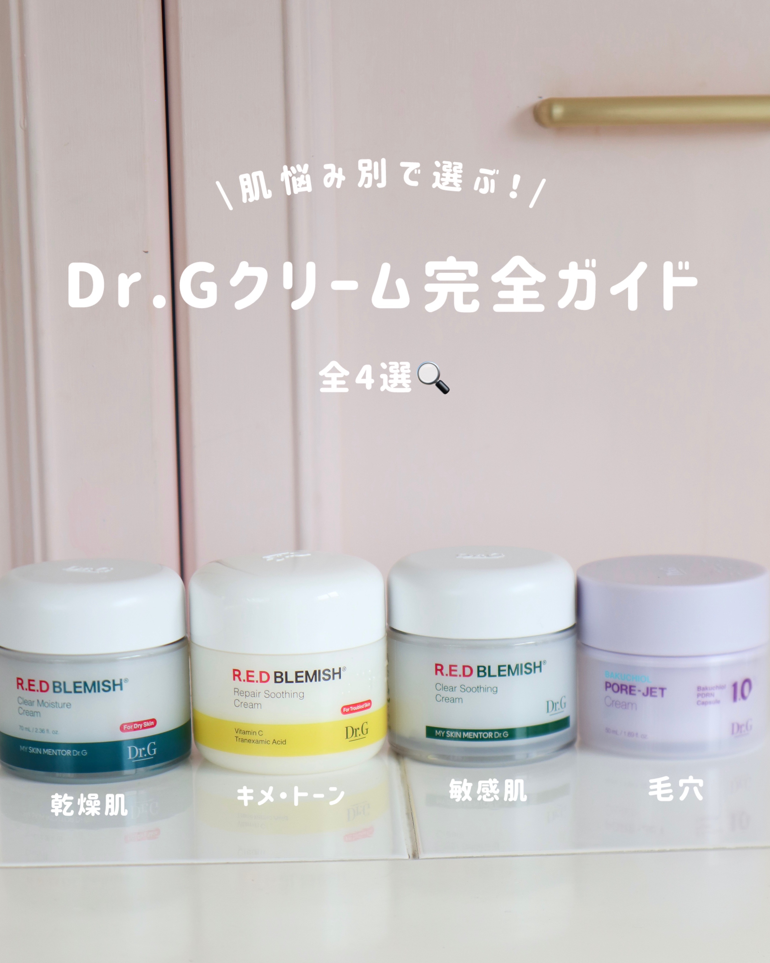 レッドブレミッシュ クリアスージングクリーム/Dr.G/フェイスクリームを使ったクチコミ（1枚目）