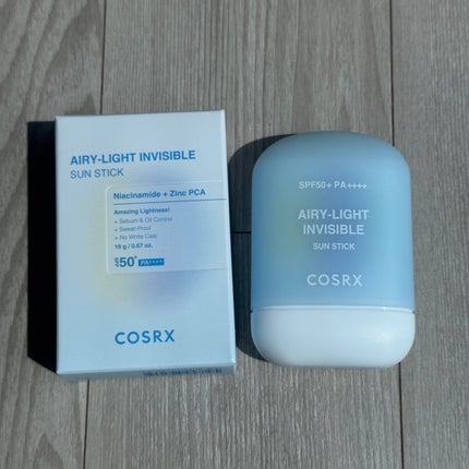 エアリーライト 透明UVスティック/COSRX/日焼け止めスティックを使ったクチコミ(1枚目)
