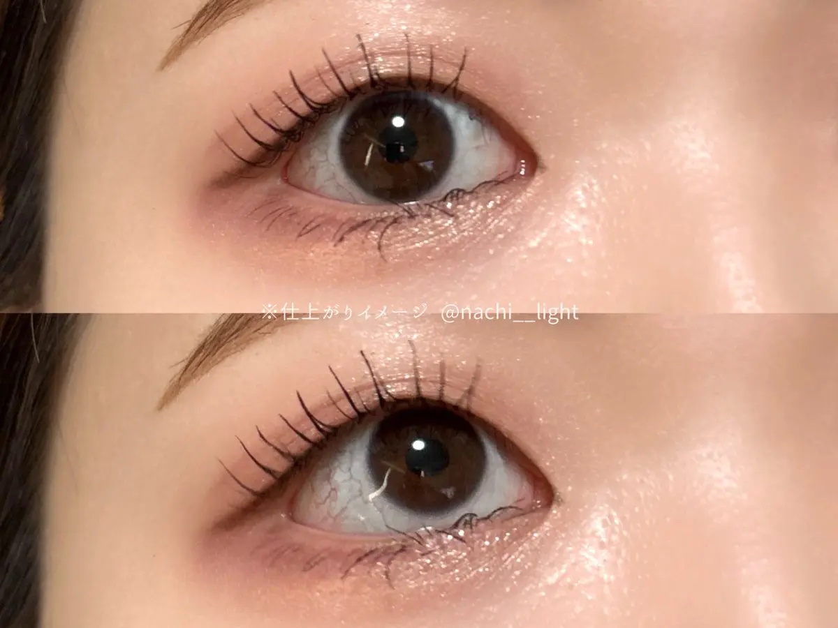 「塗るつけまつげ」自まつげ際立てタイプ/デジャヴュ/マスカラを使ったクチコミ（2枚目）