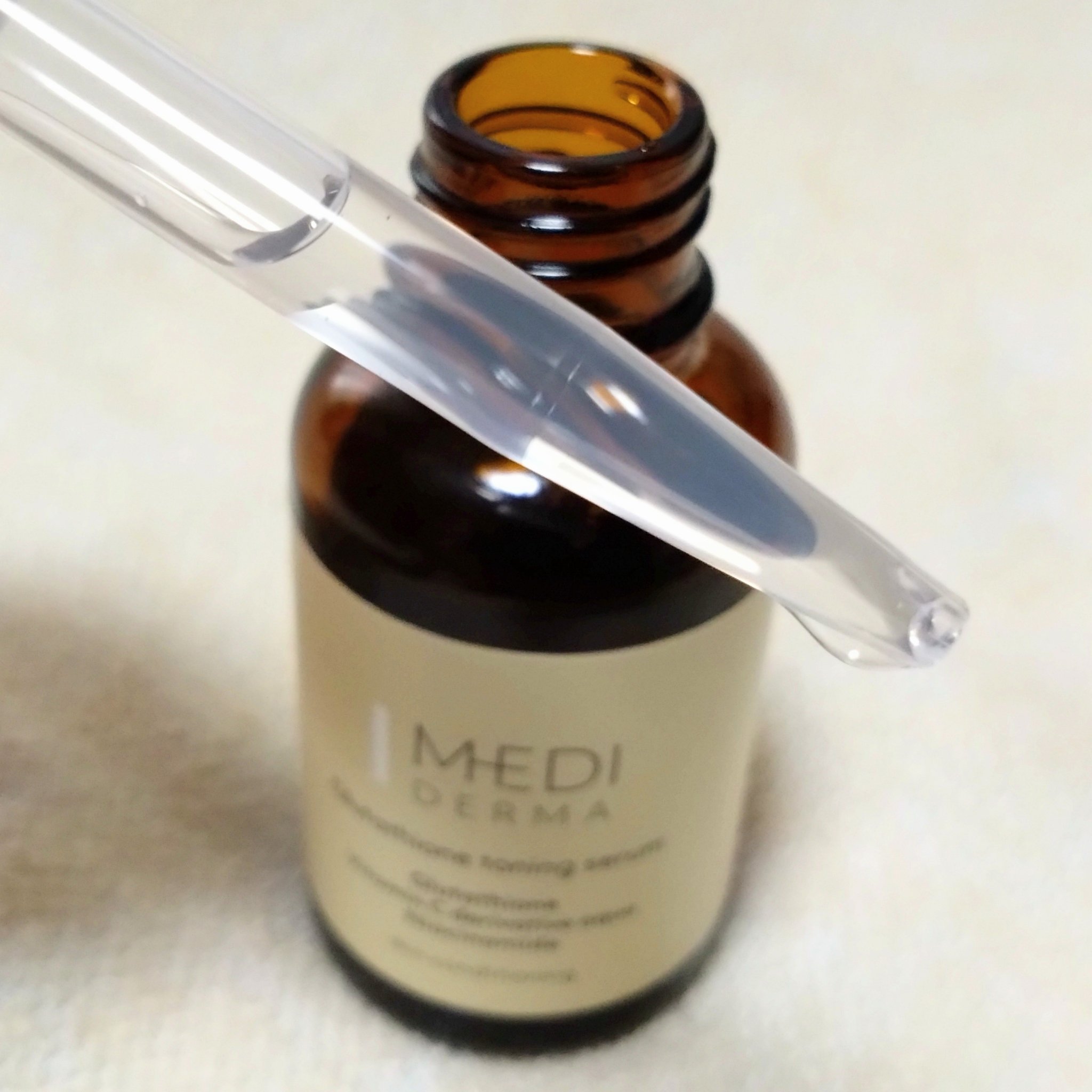 メディダーマ グルタチオントーニングセラム/メディダーマ/美容液を使ったクチコミ（3枚目）