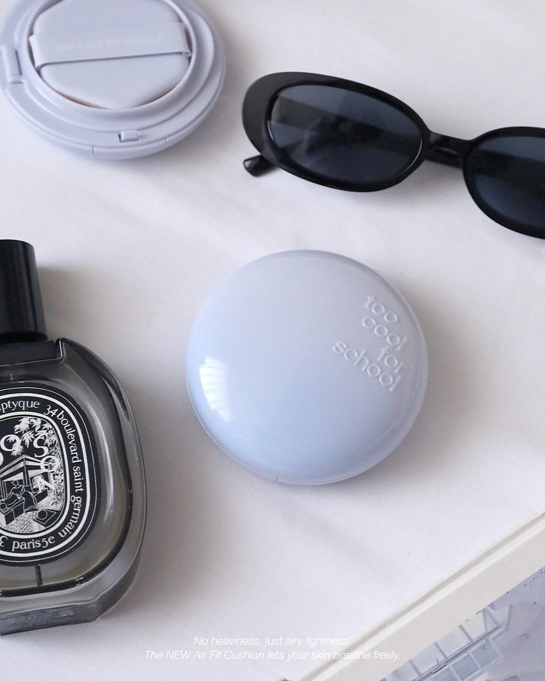 エアーフィットクッション/too cool for school/クッションファンデーションを使ったクチコミ（3枚目）