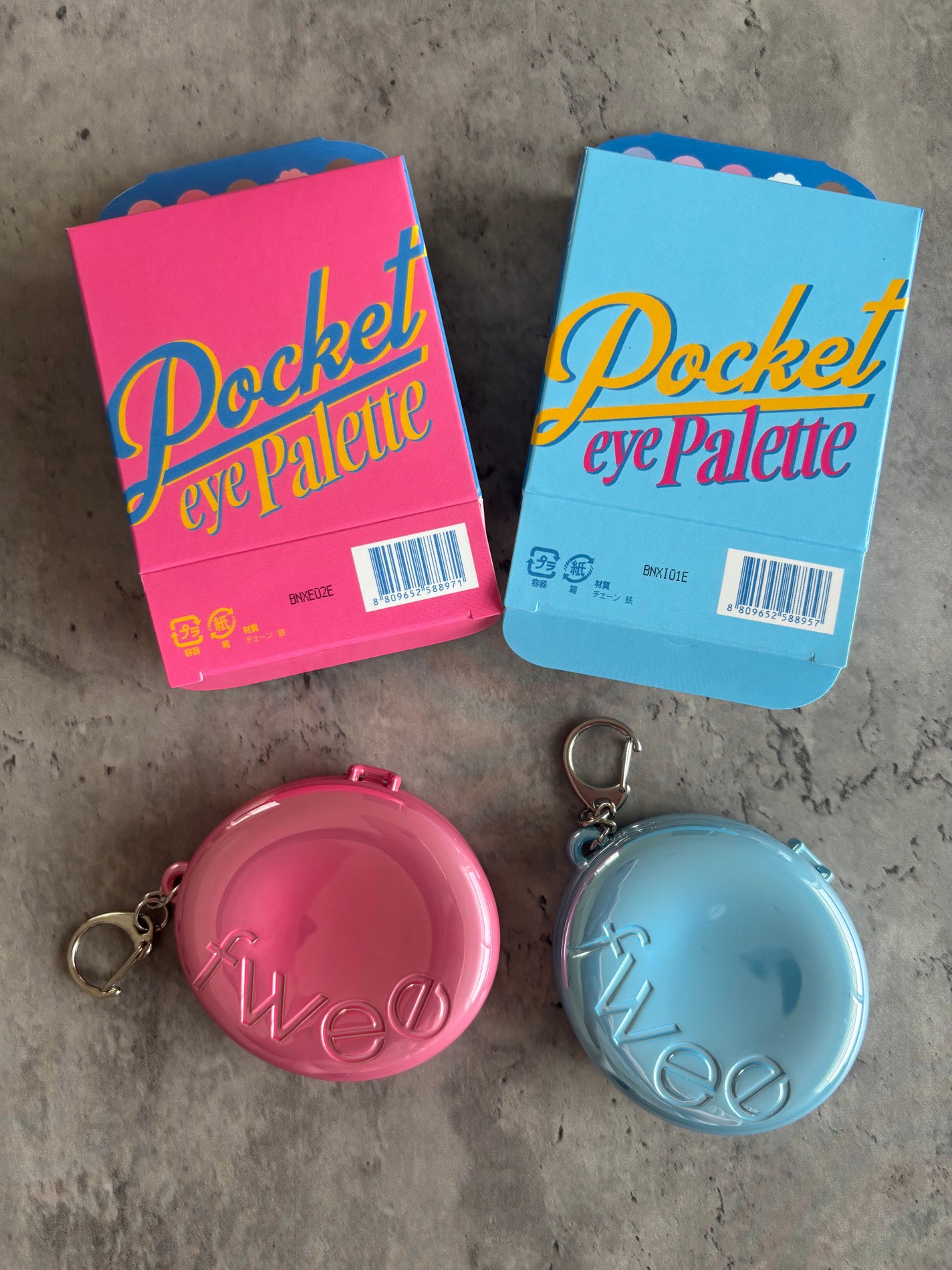 フィー ポケットアイパレット/fwee/アイシャドウパレットを使ったクチコミ(2枚目)