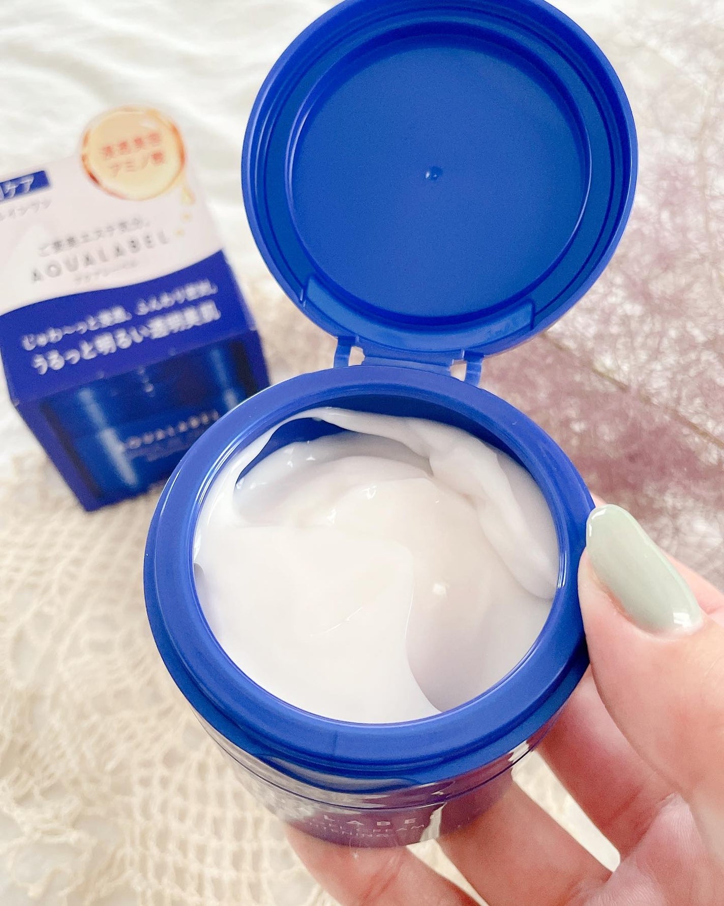 スペシャルジェルクリーム EX (ブライトニング) /アクアレーベル/オールインワン化粧品を使ったクチコミ(2枚目)