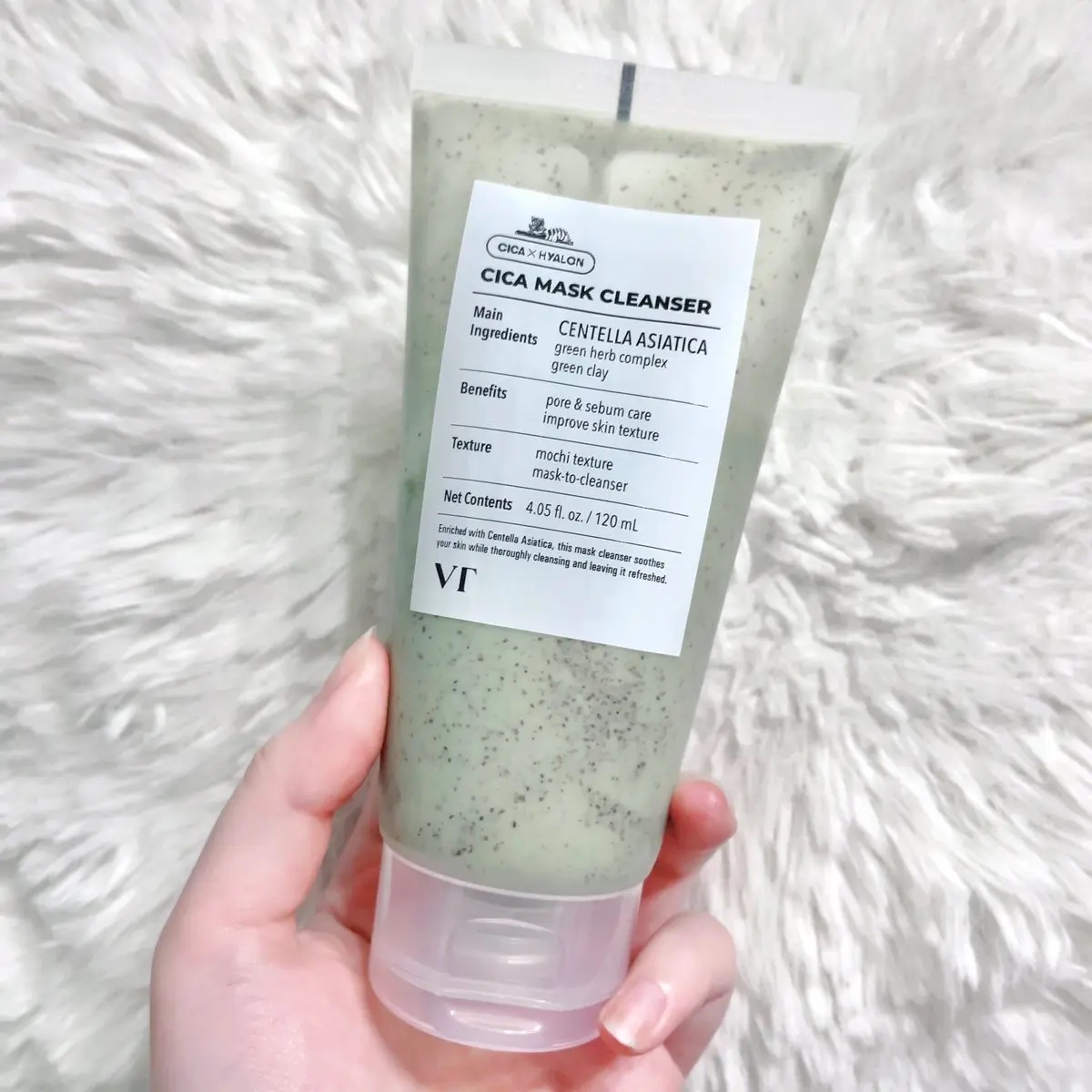 CICA マスククレンザー/VT/洗顔フォームを使ったクチコミ（1枚目）