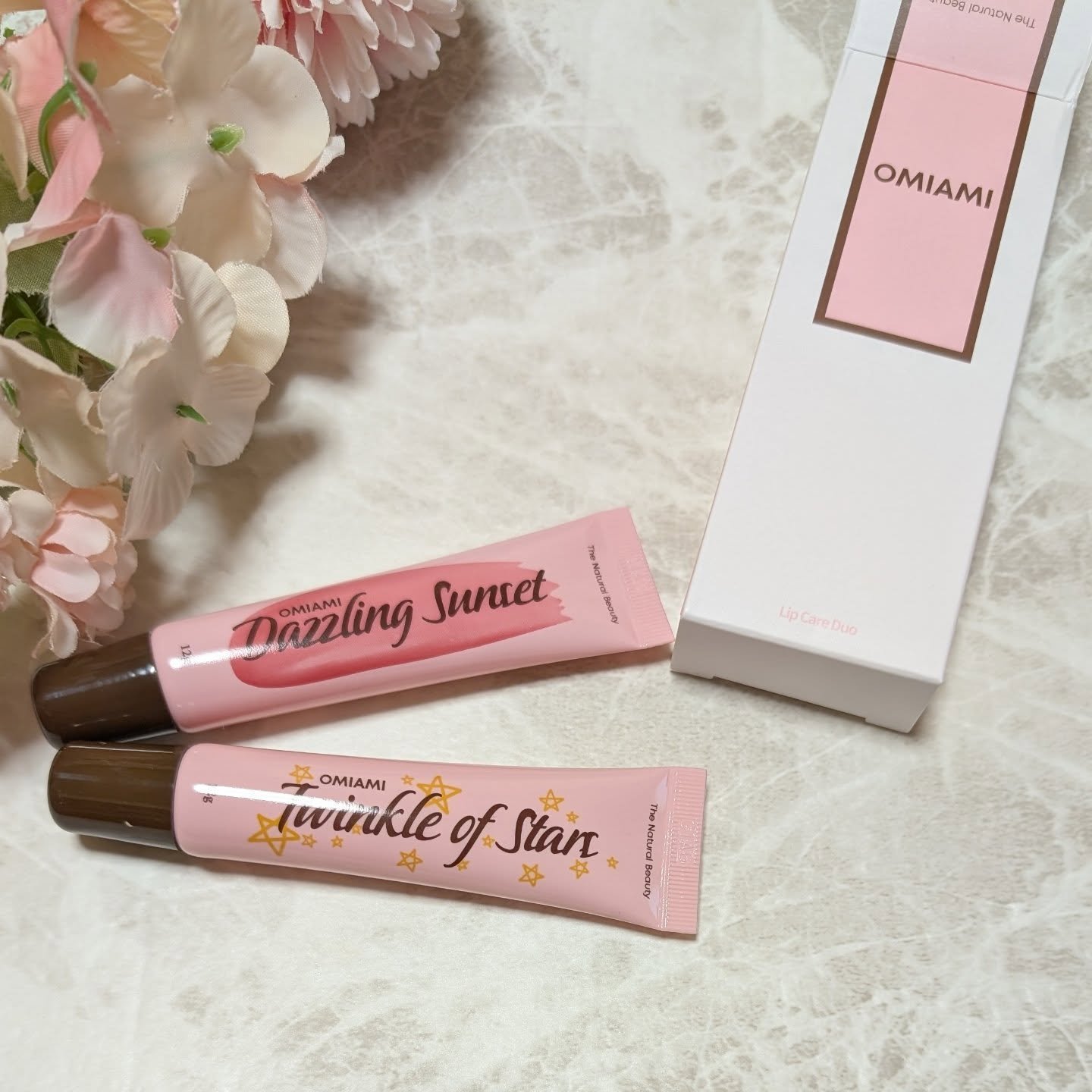 Lip Care Duo /OMIAMI/リップグロスを使ったクチコミ（2枚目）