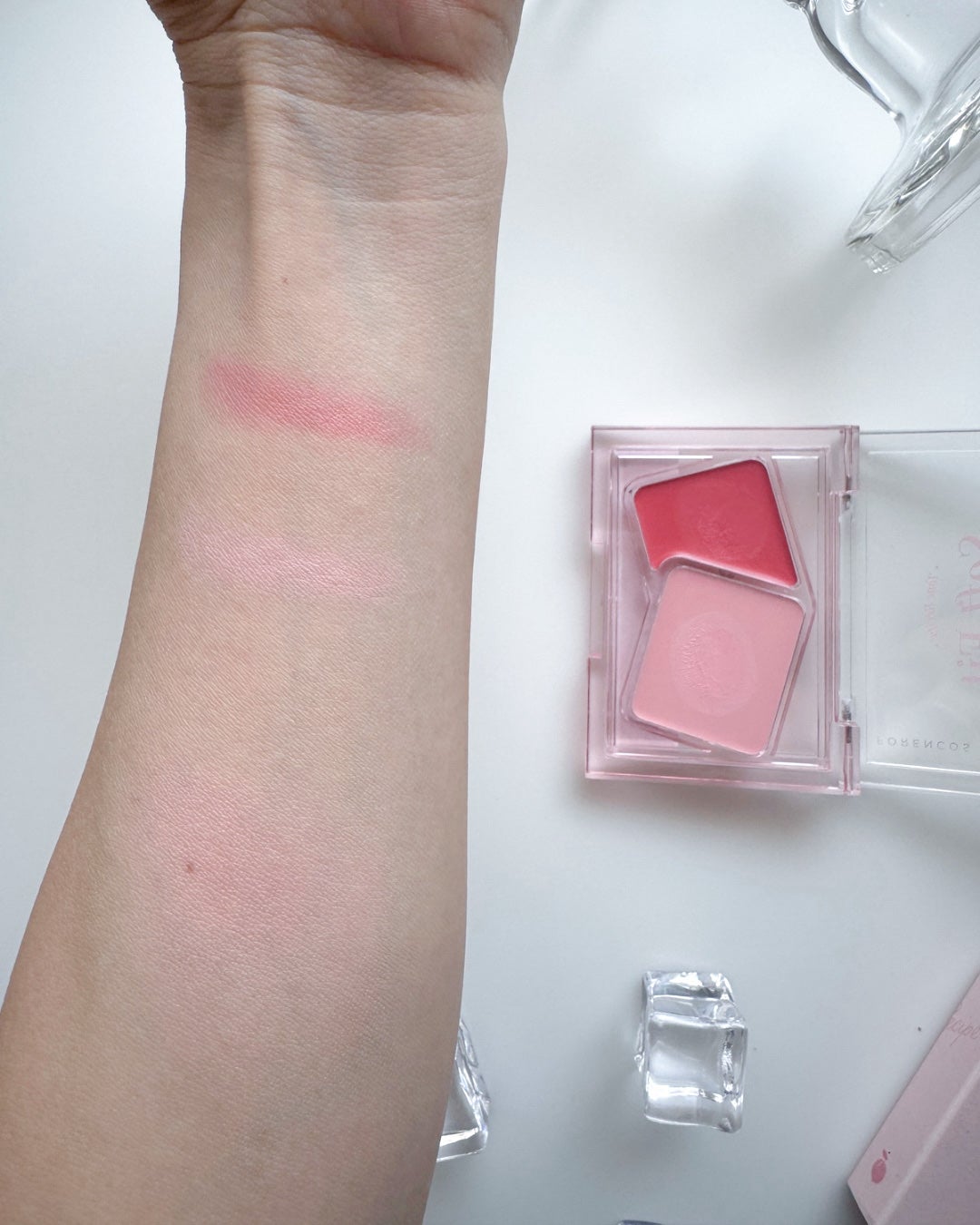 Soft Fitting Cream Blusher/フォレンコス/ジェル・クリームチークを使ったクチコミ(2枚目)