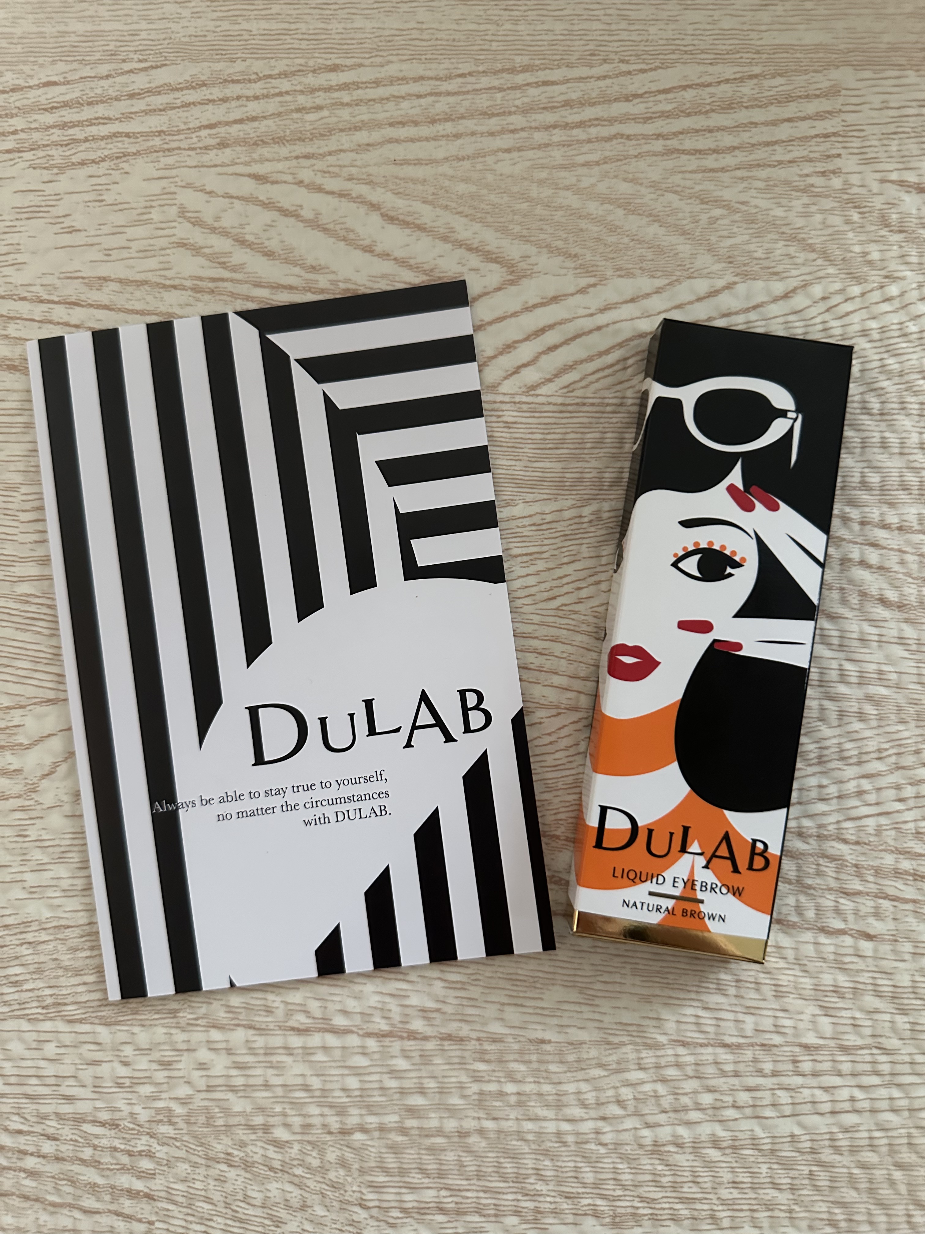 DULAB リキッドアイブロウ ナチュラルブラウン/DULAB/リキッドアイブロウを使ったクチコミ（1枚目）