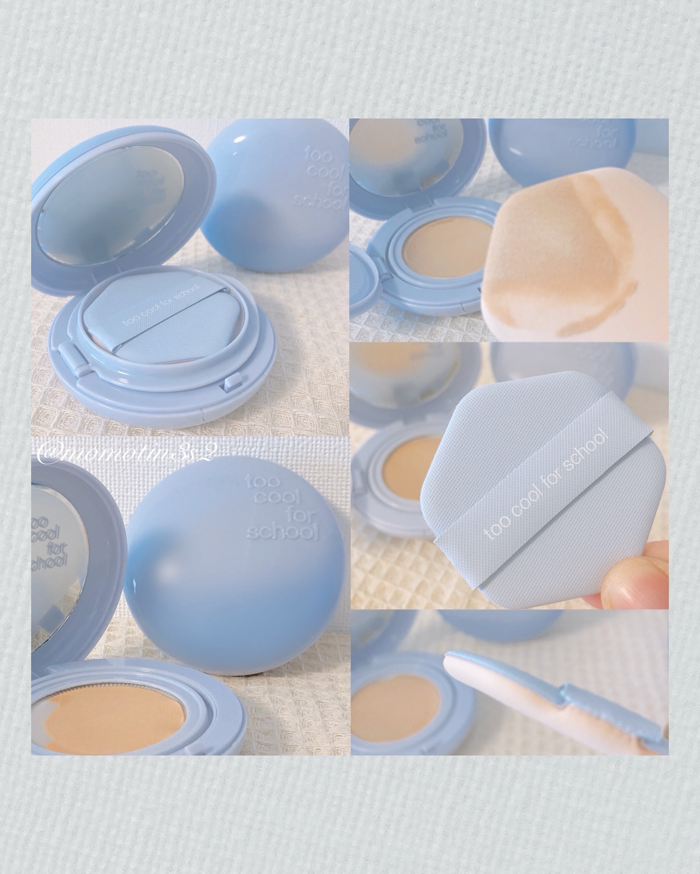 エアーフィットクッション/too cool for school/クッションファンデーションを使ったクチコミ（2枚目）