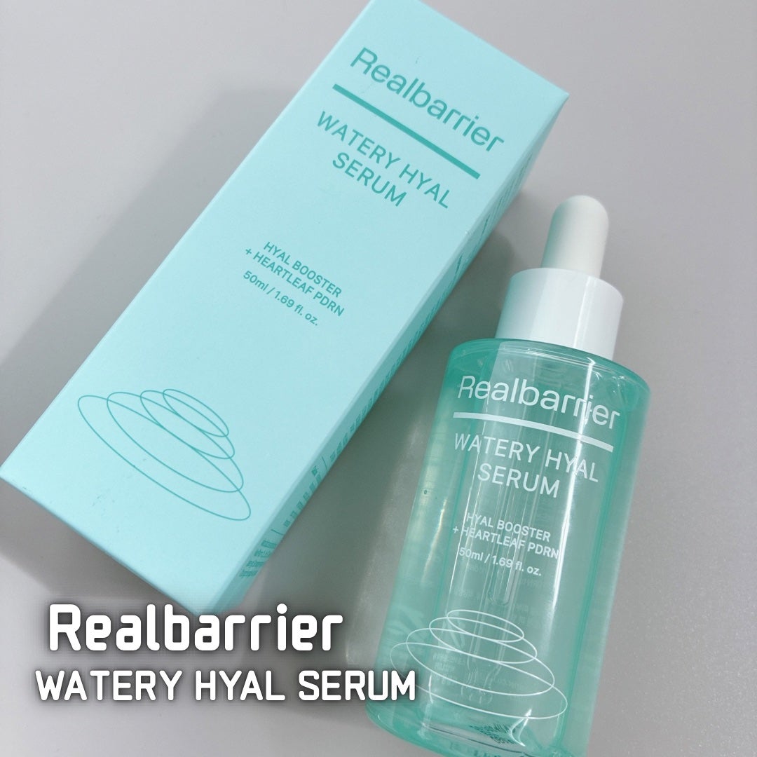 ウォータリー ヒアル セラム/Real Barrier/美容液を使ったクチコミ(1枚目)
