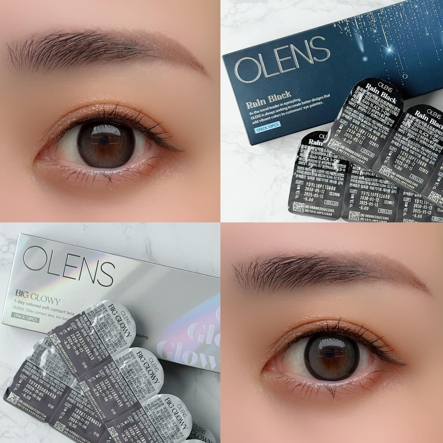 Big Glowy 1day/OLENS/ワンデー（１DAY）カラコンを使ったクチコミ（1枚目）