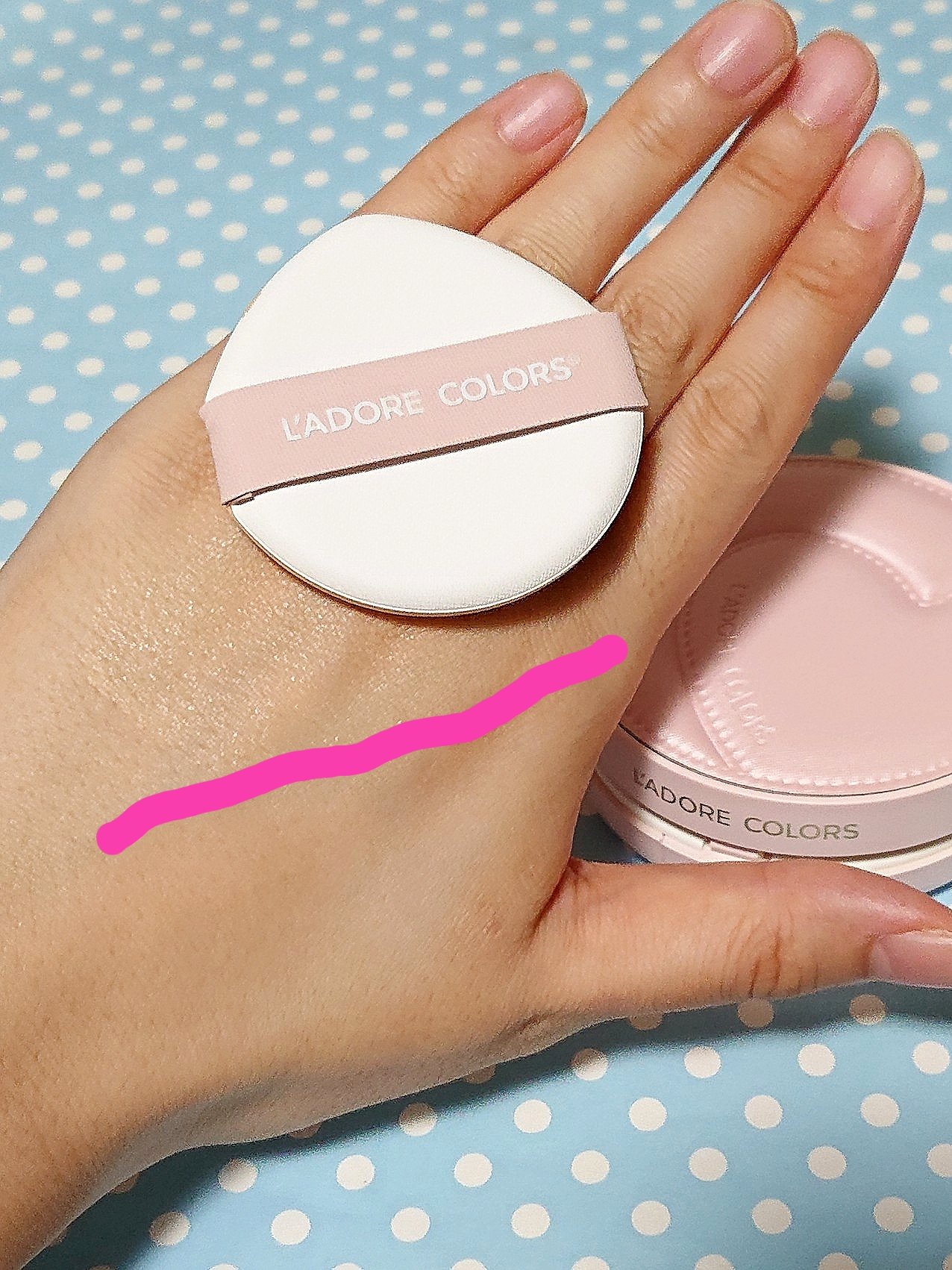 L'ADORE COLORS レインコート クッション ファンデーション/L'adore Colors/クッションファンデーションを使ったクチコミ（2枚目）