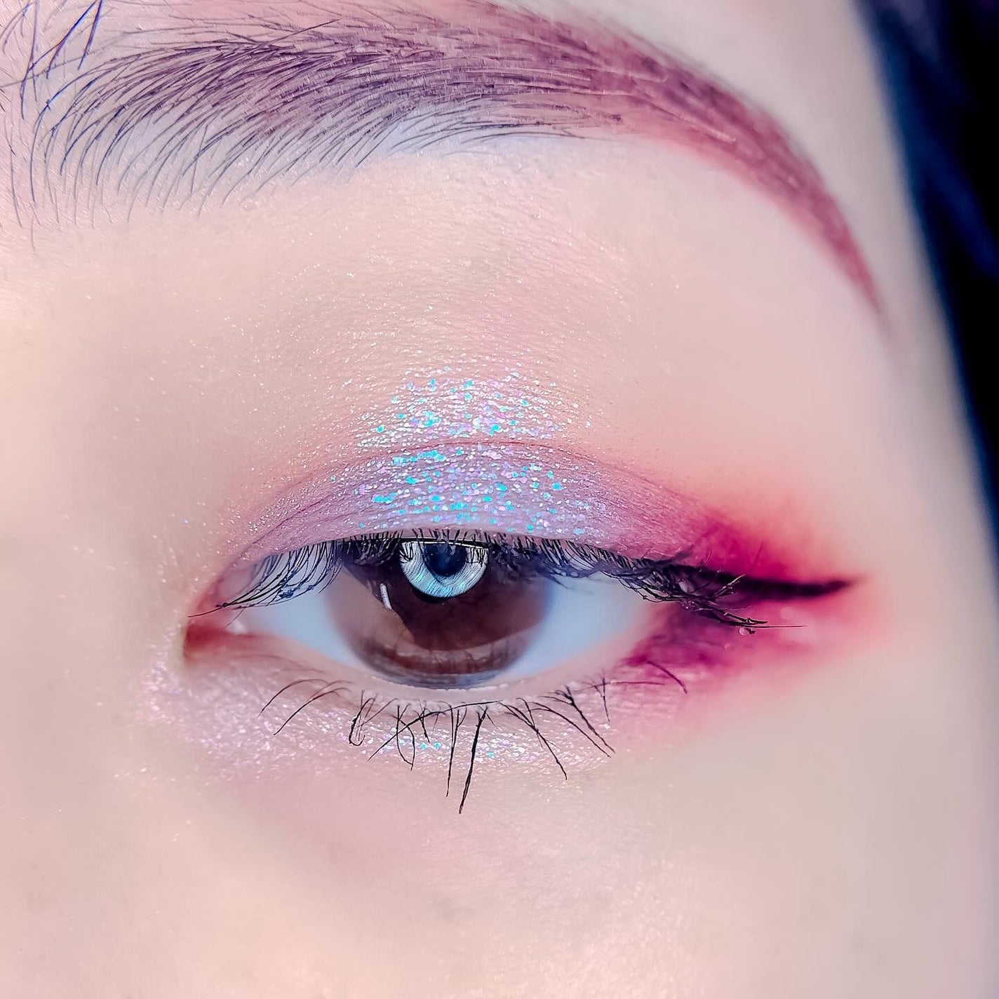 スキルレスライナー/LUMIURGLAS/リキッドアイライナーを使ったクチコミ(4枚目)