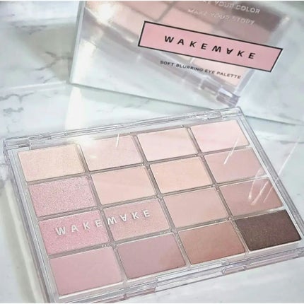 ソフトブラーリングアイパレット/wakemake/アイシャドウパレットを使ったクチコミ(5枚目)