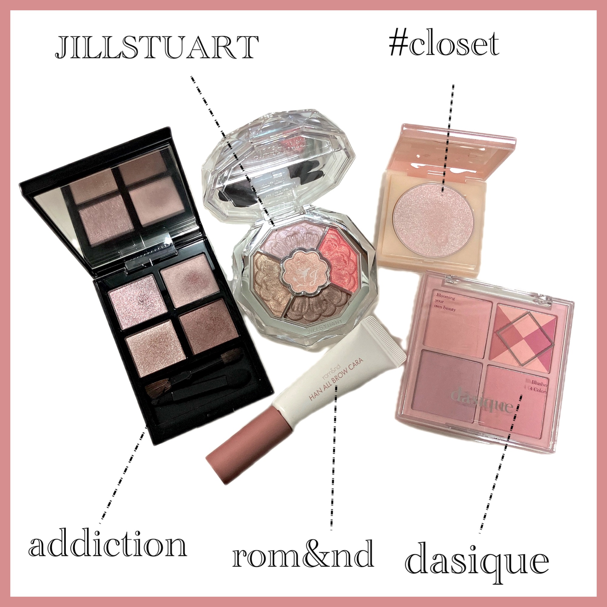 ジルスチュアート ブルームクチュール アイズ　ジュエルドブーケ 12 crocus rose quartz<ガーデンオブジョイ>（限定）/JILL STUART/アイシャドウパレットを使ったクチコミ（2枚目）
