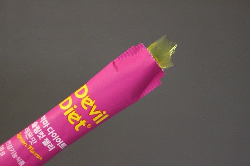 悪魔ダイエット スリムカットゼリー/ファームスビル/ゼリー飲料を使ったクチコミ（1枚目）