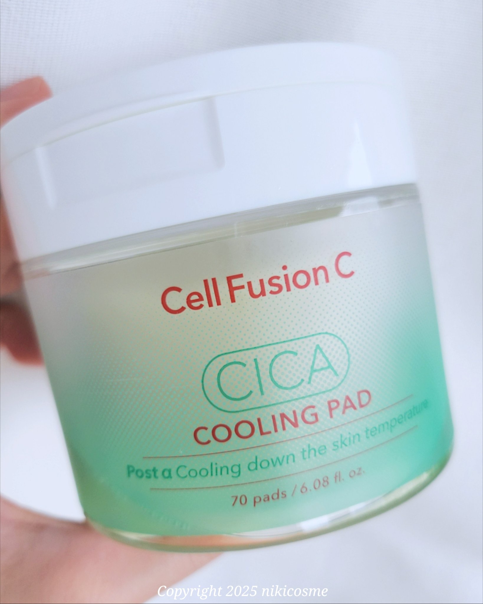 ポストアルファシカクーリングパッド/Cell Fusion C(セルフュージョンシー)/トナーパッドを使ったクチコミ（2枚目）