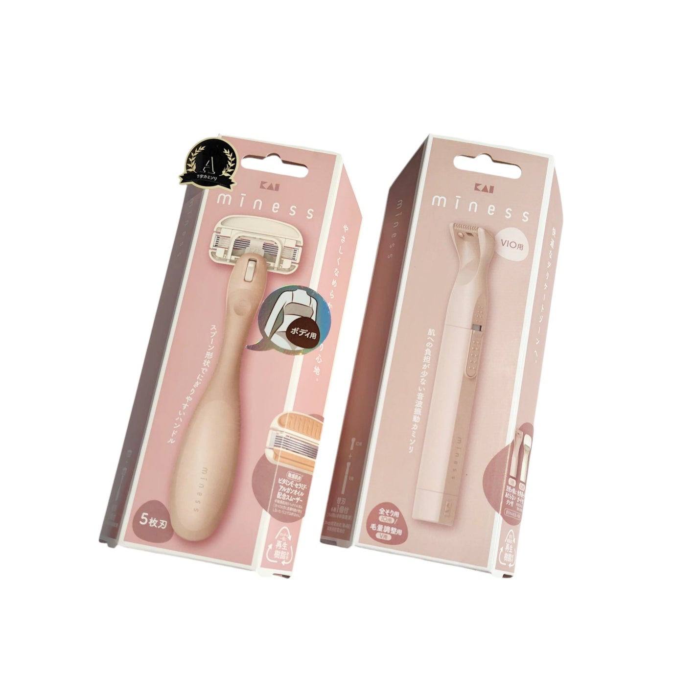 miness VIOデリケートゾーン用カミソリ/貝印/シェーバーを使ったクチコミ(1枚目)