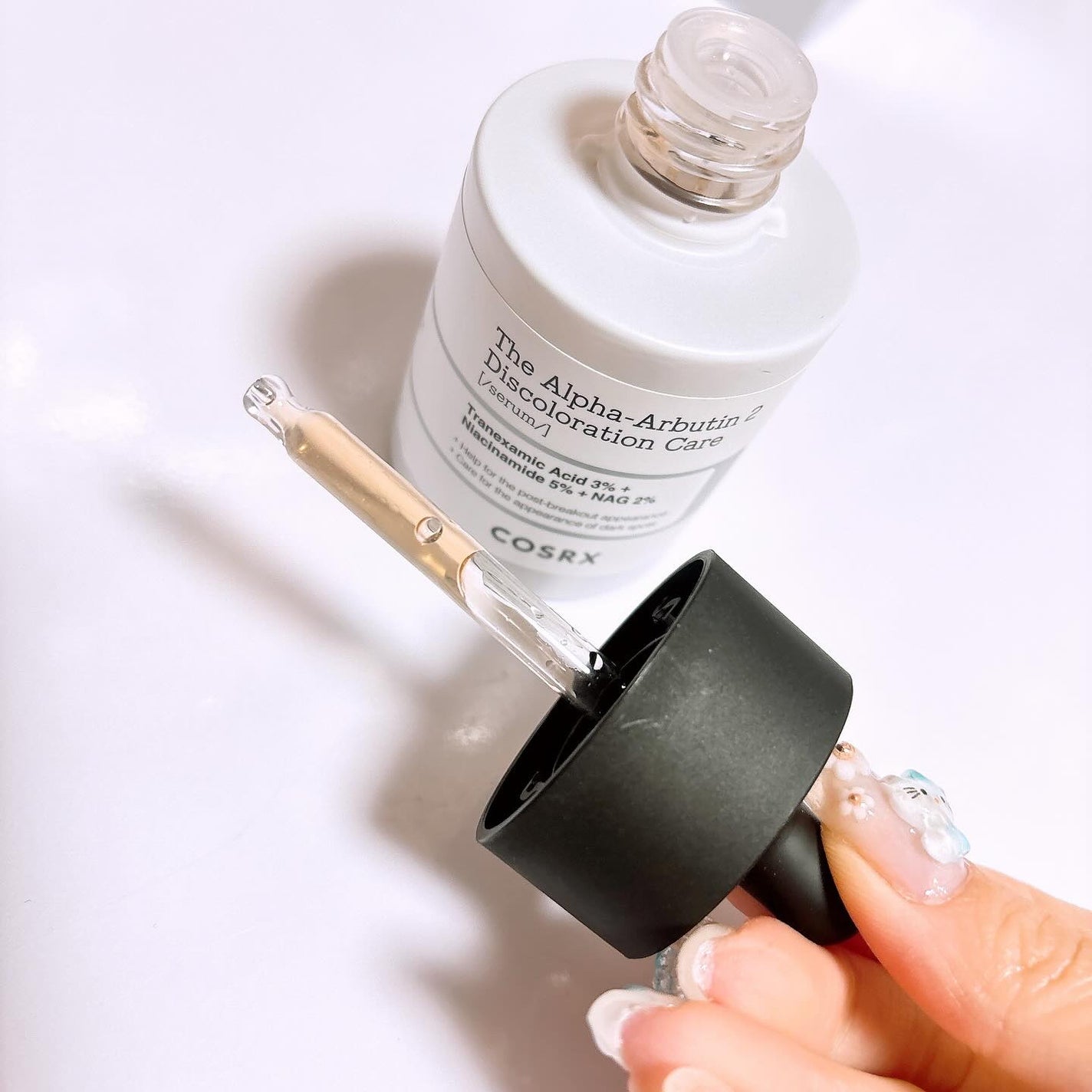 RXザ・アルファアルブチン2 ニキビ跡ケアセラム/COSRX/美容液を使ったクチコミ(3枚目)