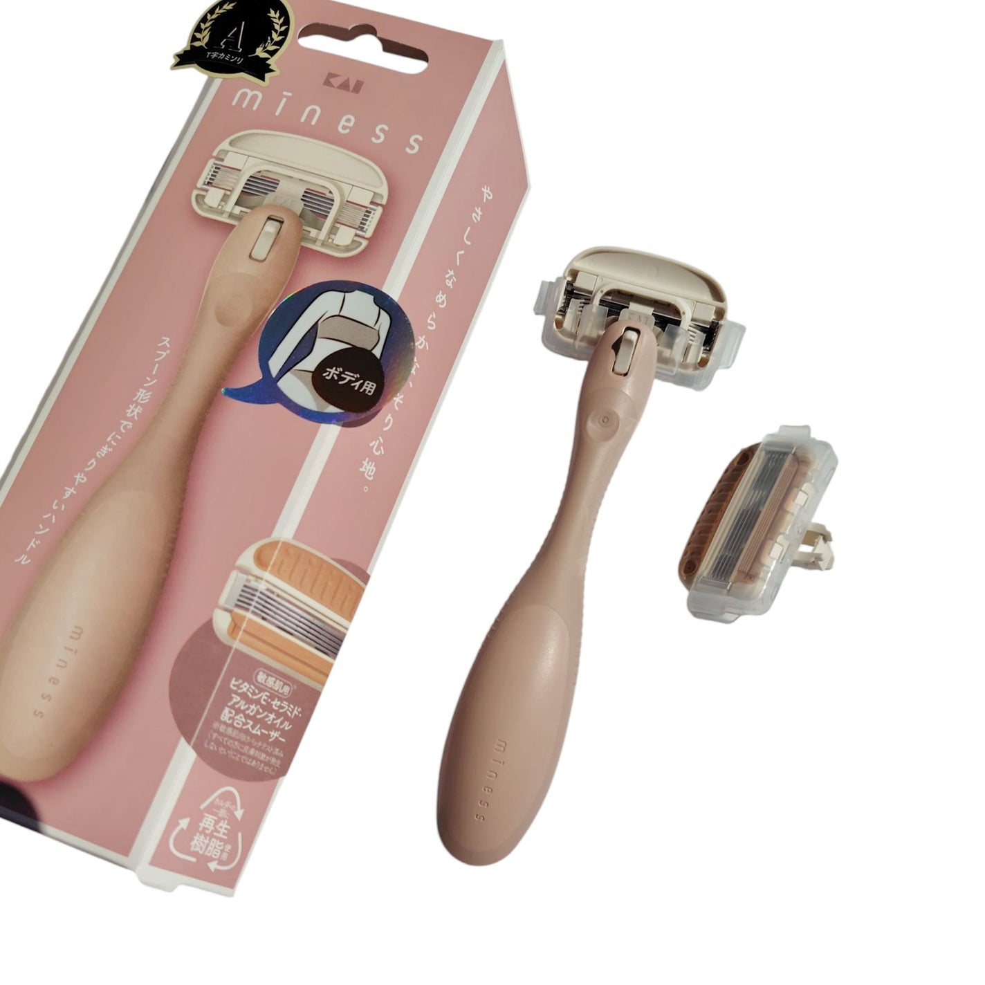 miness VIOデリケートゾーン用カミソリ/貝印/シェーバーを使ったクチコミ(2枚目)