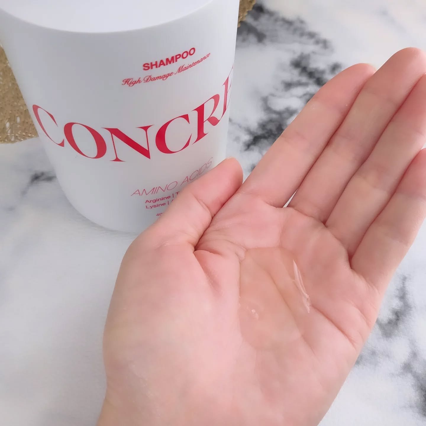 ハイダメージ メンテナンス シャンプー/トリートメント/matsukiyo CONCRED/市販シャンプーを使ったクチコミ（2枚目）
