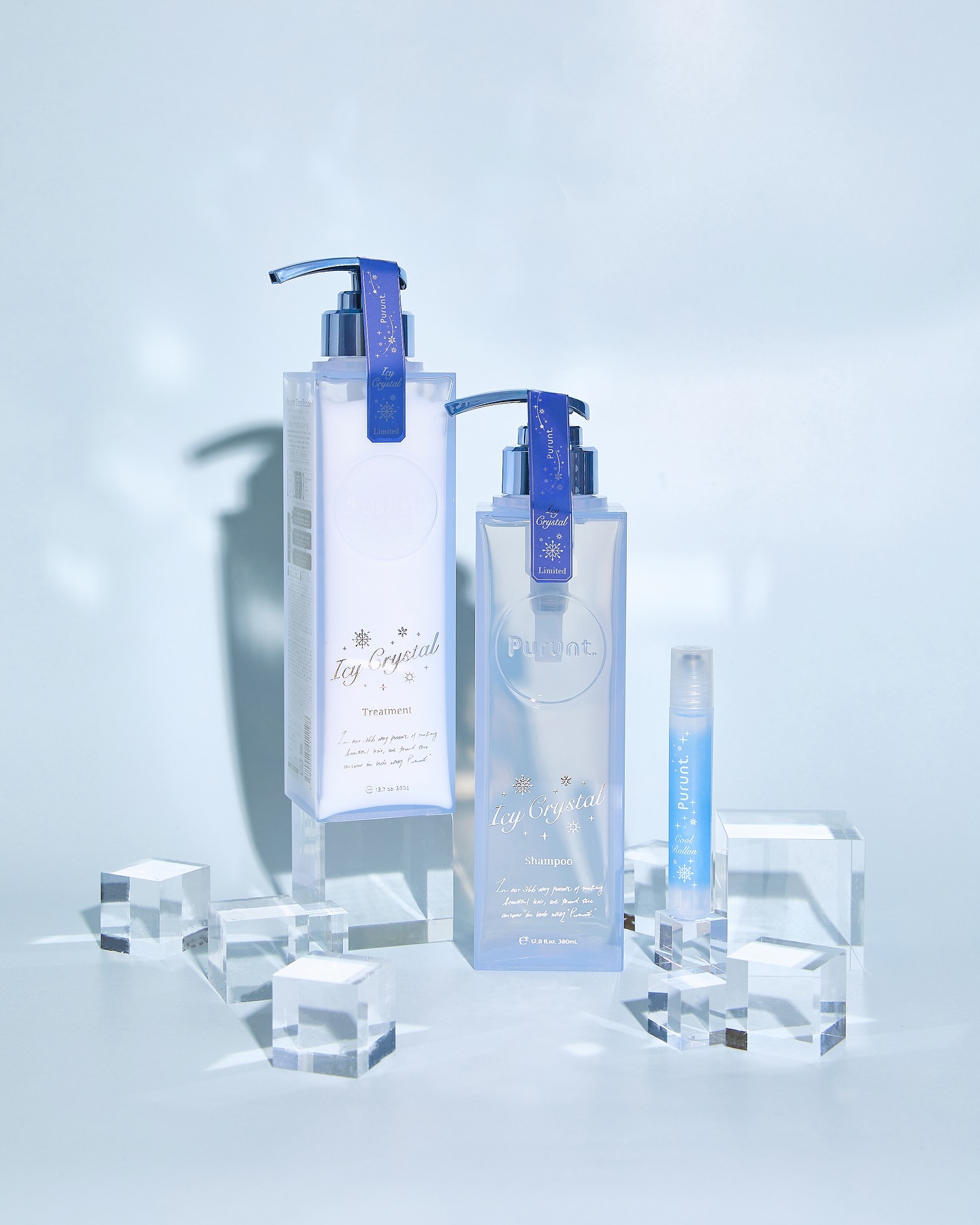 プルント　ディープリペア　ペアセット　アイシークリスタル/Purunt./シャンプー・コンディショナーを使ったクチコミ（1枚目）