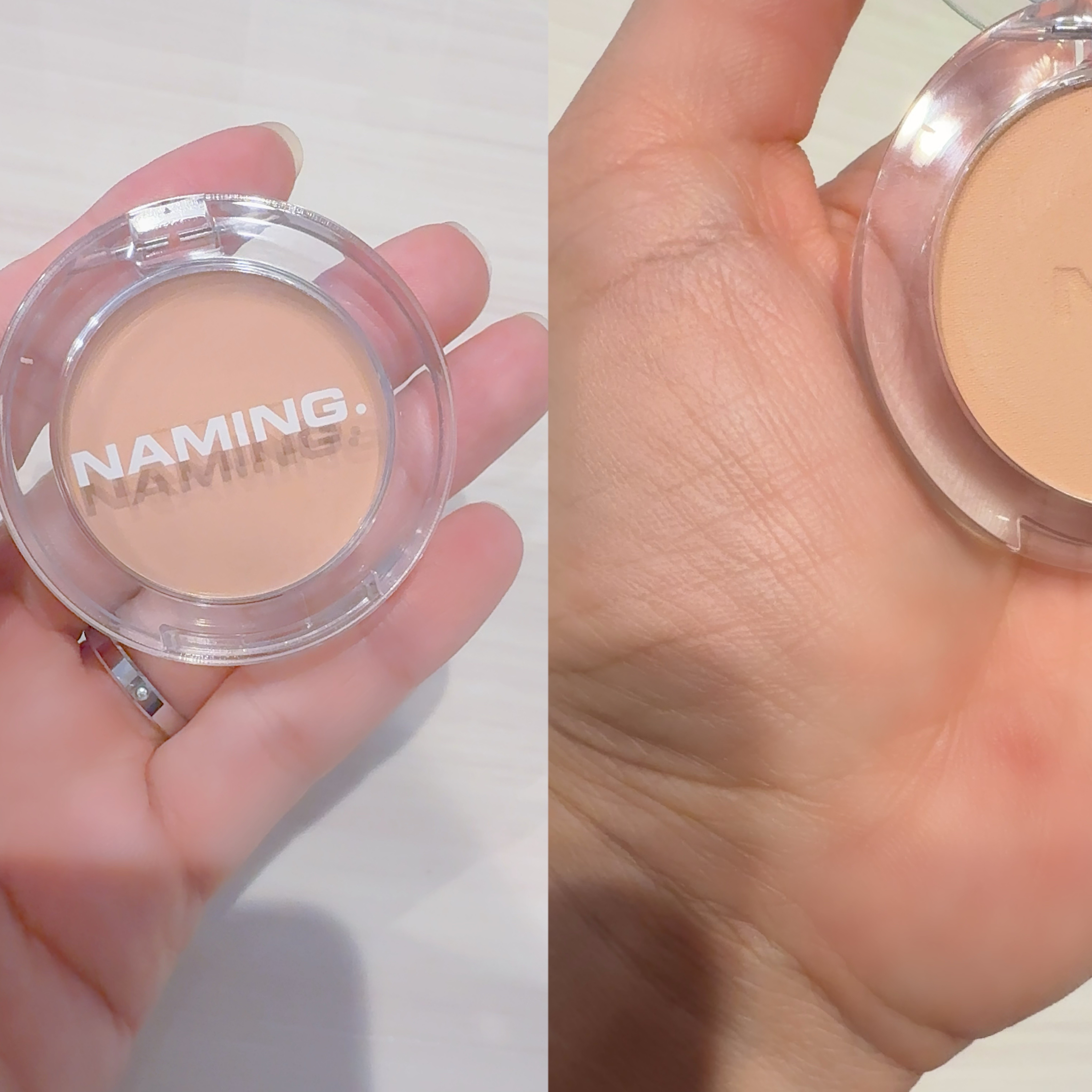 ネーミング フラッフィーパウダーブラッシュ BRA01 TOAST/NAMING./パウダーチークを使ったクチコミ（2枚目）