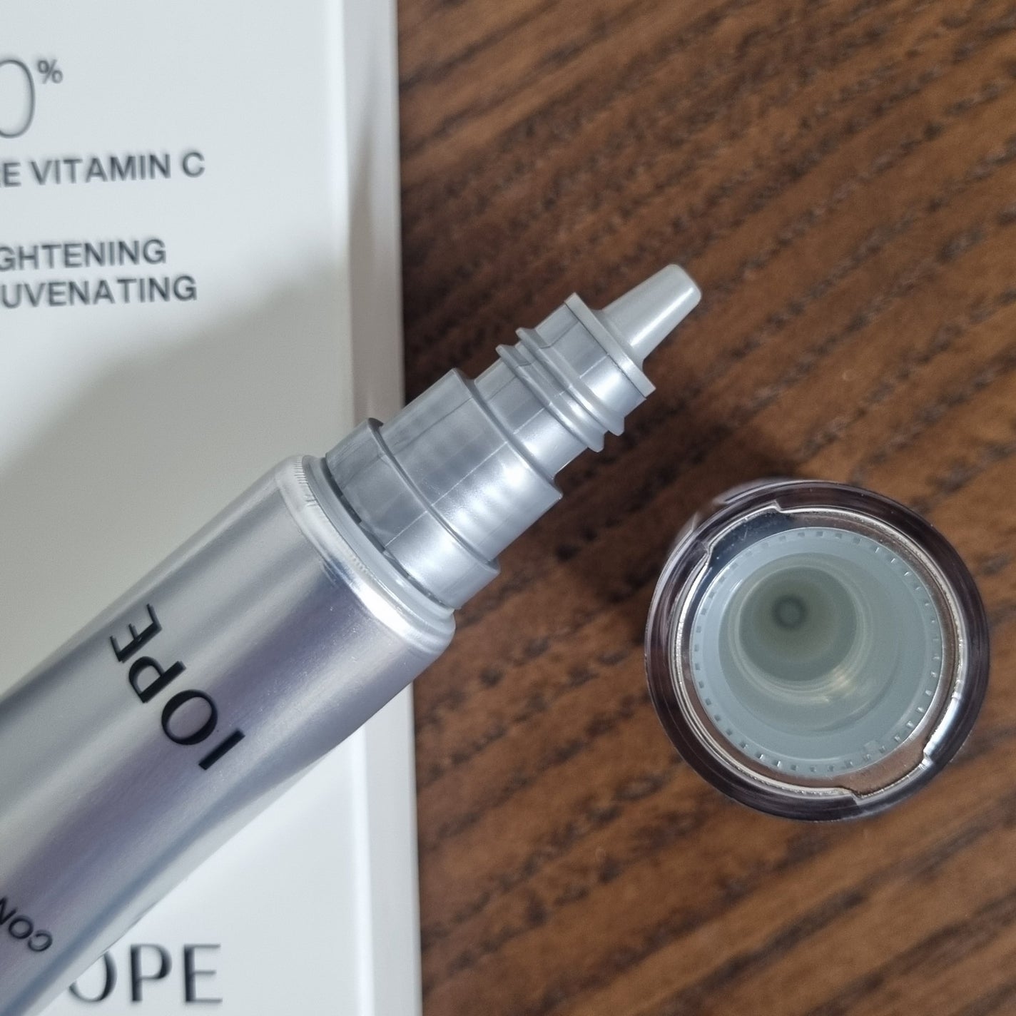 ビタミンC エキスパート40% マスクコンセントレート/IOPE/フェイスクリームを使ったクチコミ(2枚目)