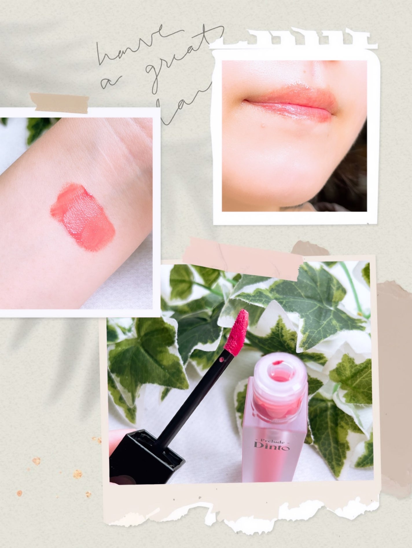 La Belle Rose Plumping Lip Tint/Dinto/口紅を使ったクチコミ(5枚目)