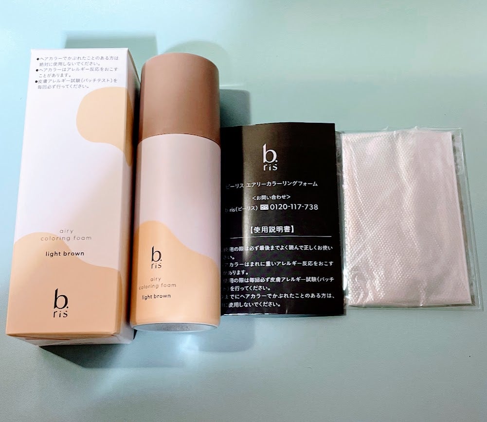 エアリー カラーリング フォーム/b.ris/ヘアカラーを使ったクチコミ(7枚目)