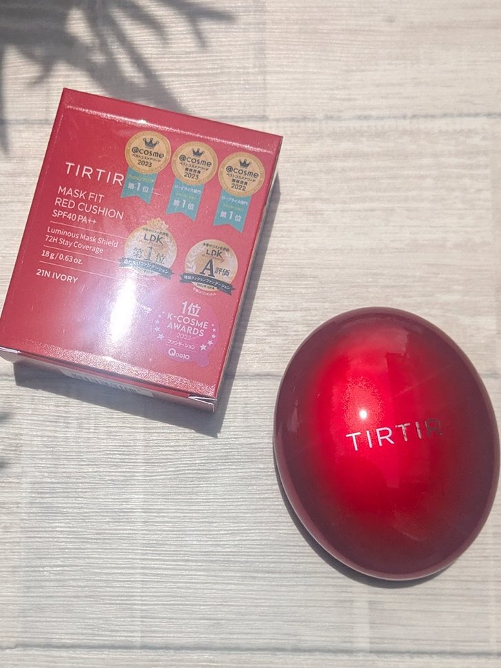 マスク フィット レッド クッション/TIRTIR(ティルティル)/クッションファンデーションを使ったクチコミ（3枚目）