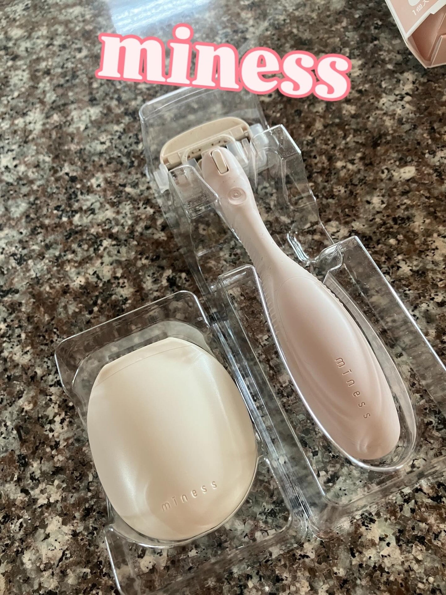 miness わき用カミソリ/貝印/シェーバーを使ったクチコミ(5枚目)