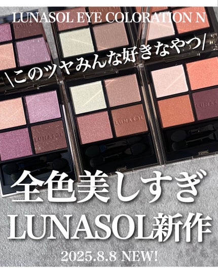 ルナソル アイカラーレーションN/LUNASOL/アイシャドウパレットを使ったクチコミ(1枚目)